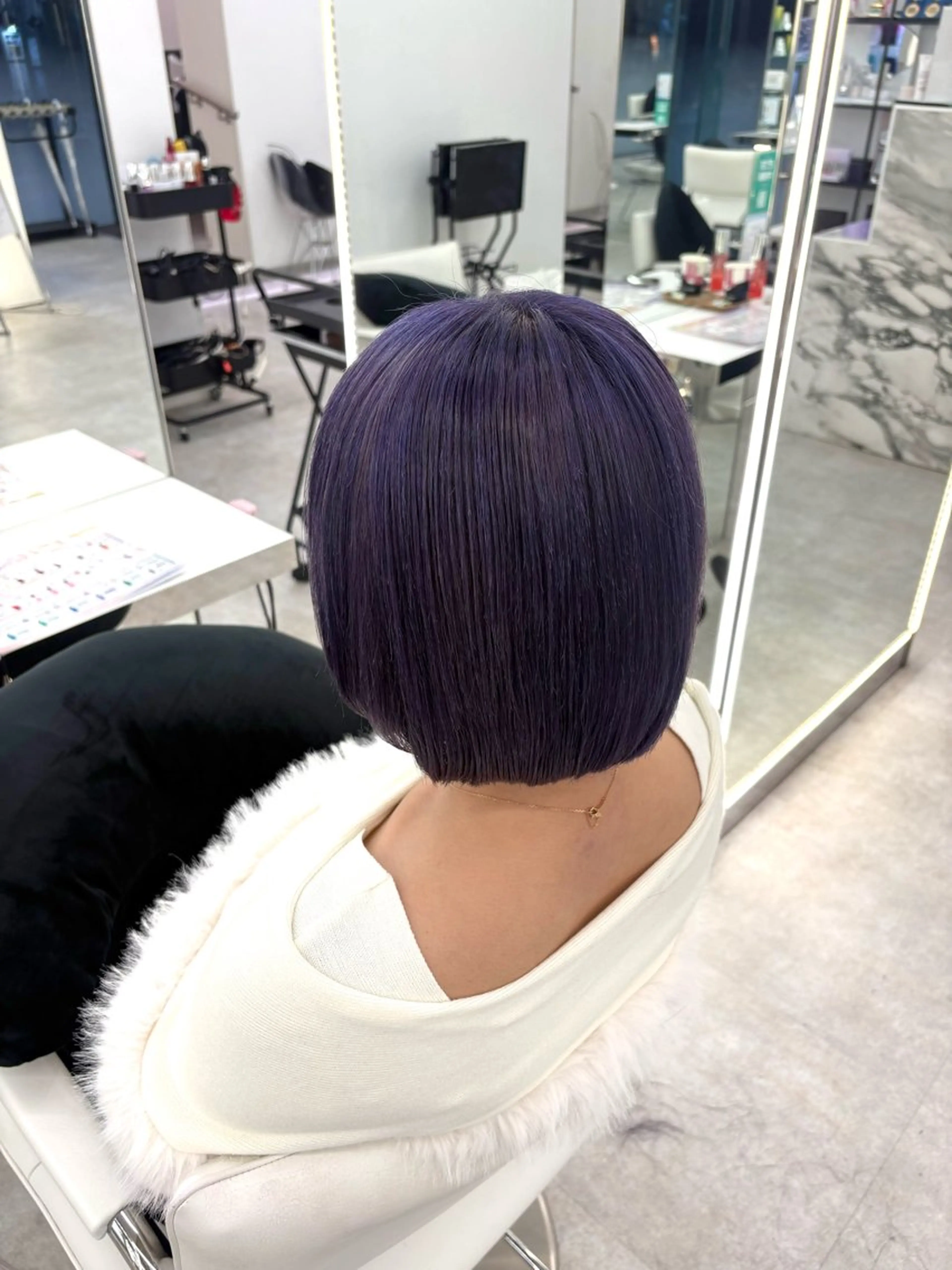 ショート カラー ヘアカラー ハイトーン/エクステ /りこぴん🎀のヘアスタイル