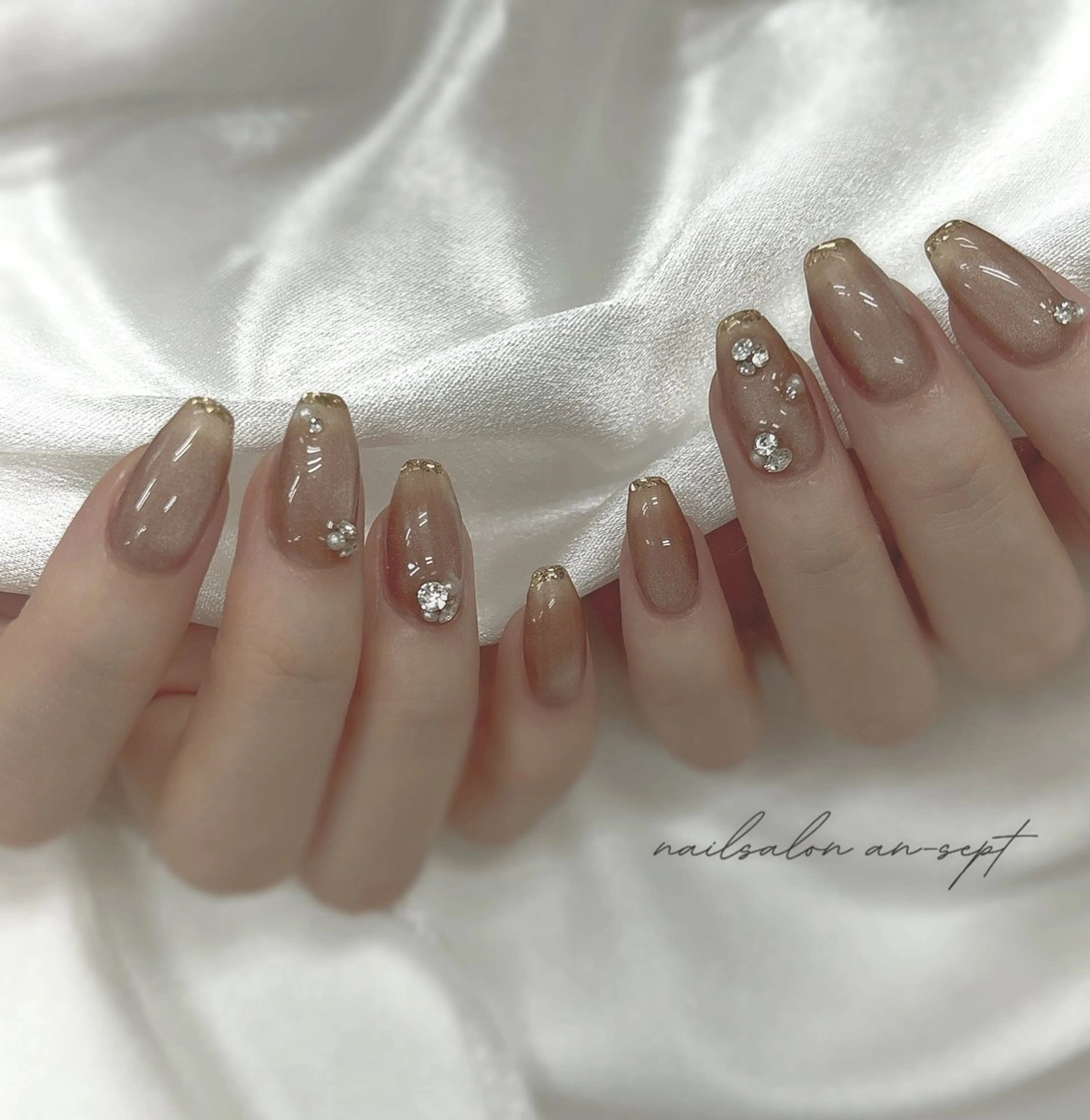 ミディアム nailsalonan-SEPT.所属・nail salon an-SEPT.のネイルデザイン