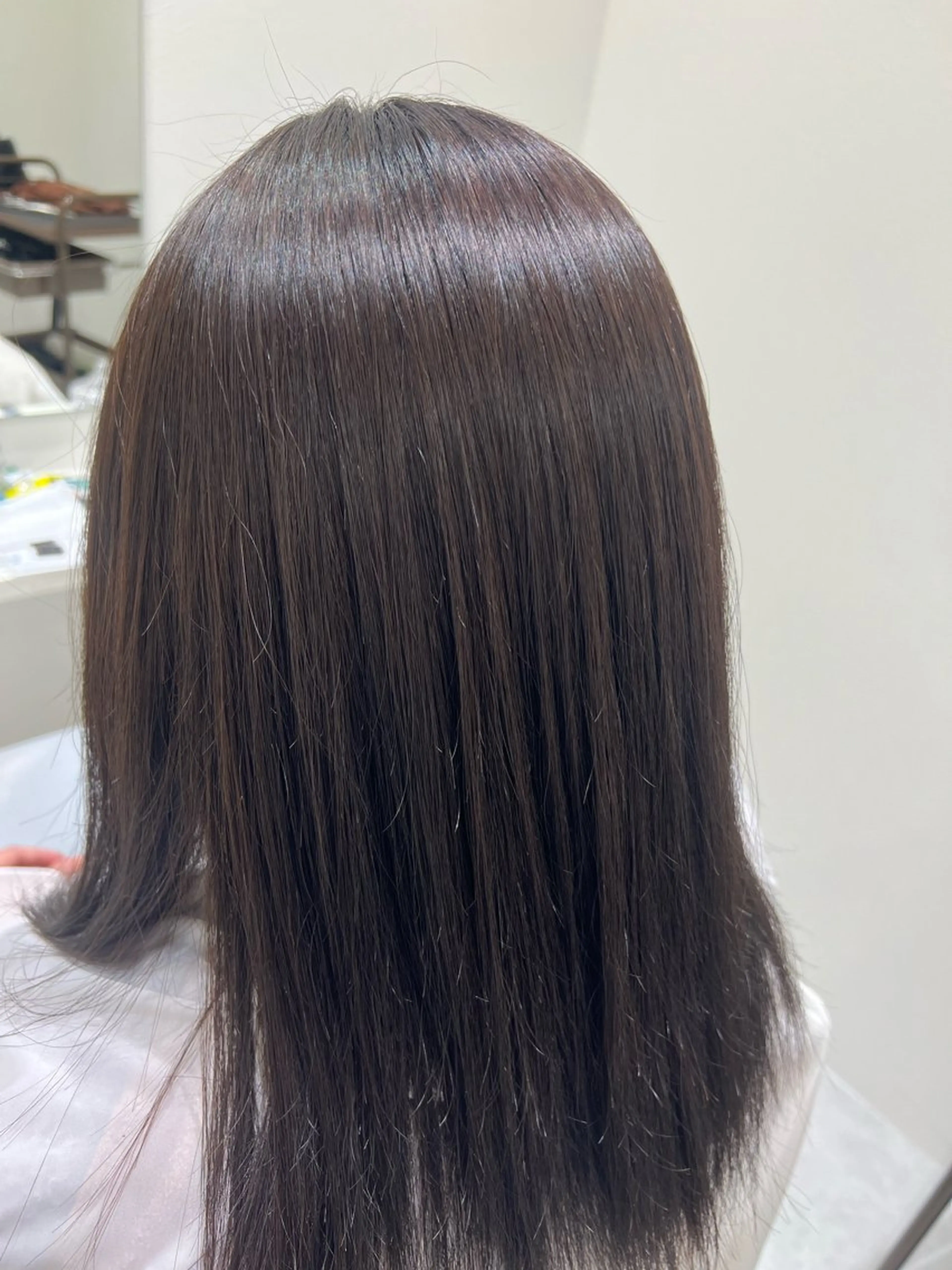 カット+カラー+酸性ストレート+ベーシックトリートメント(オッジorバイカルテ)の写真