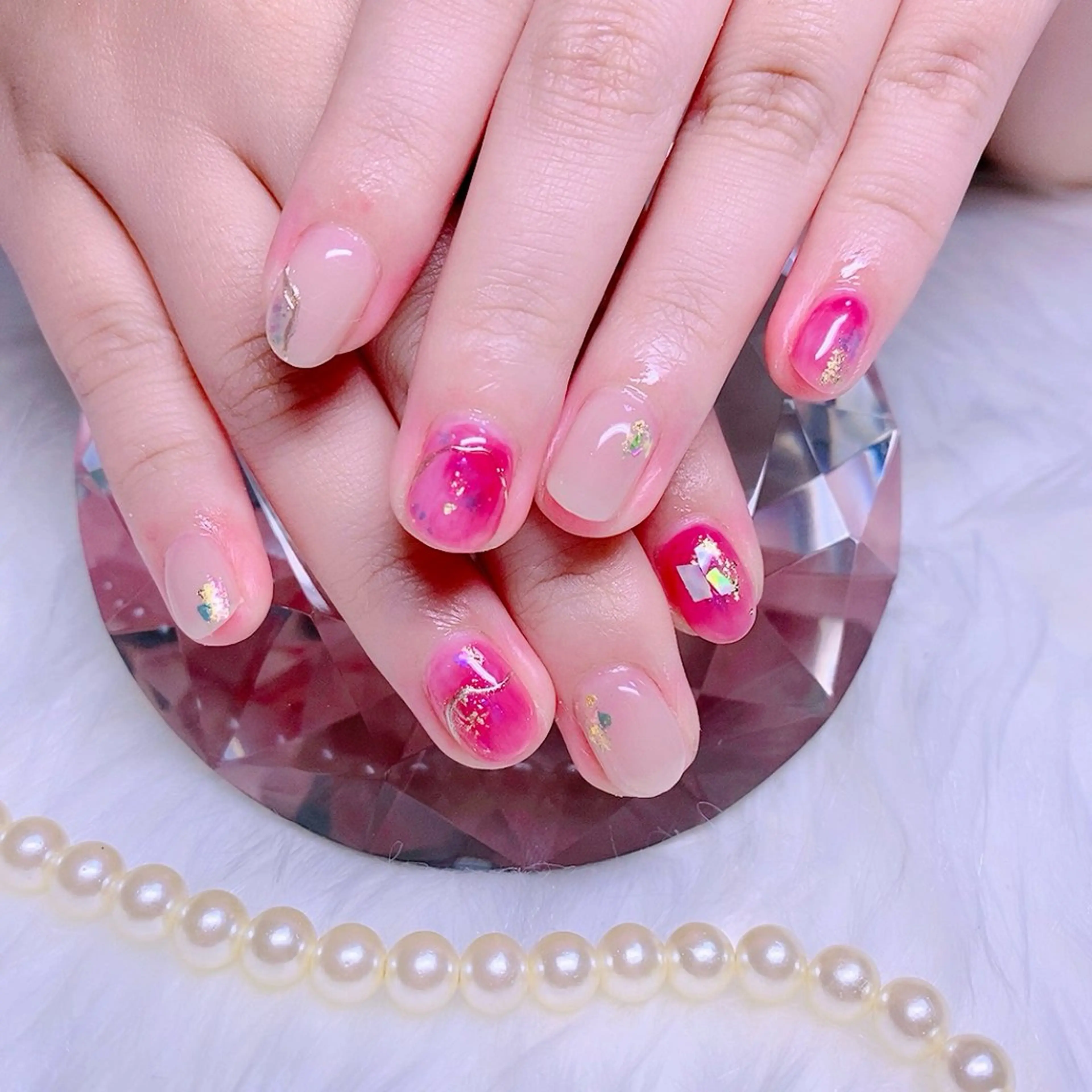 ネイル ニュアンスネイル Nail Yunaのネイルデザイン
