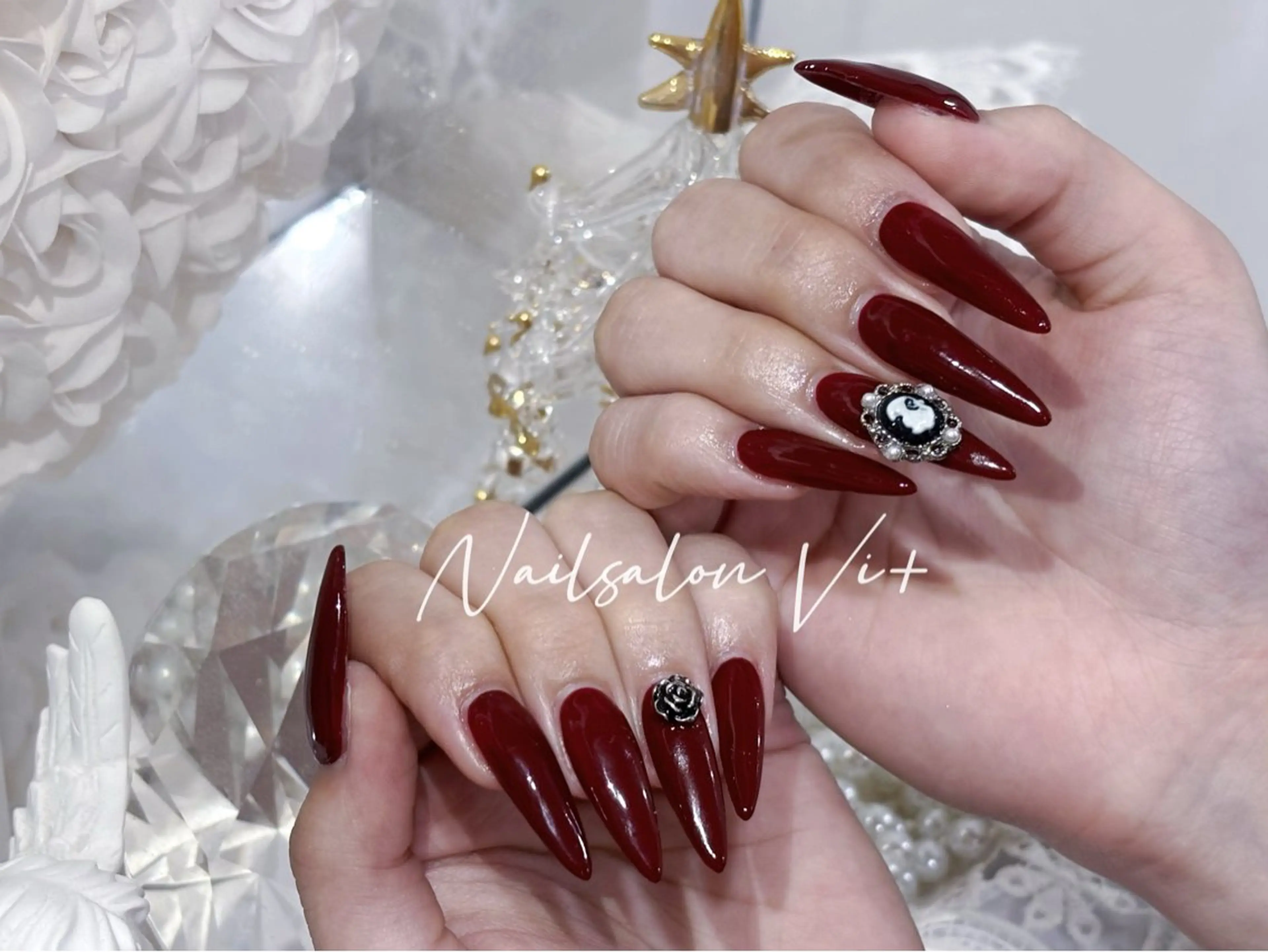 ネイル ハンドネイル Nailsalon Vi+ももか🩷のネイルデザイン