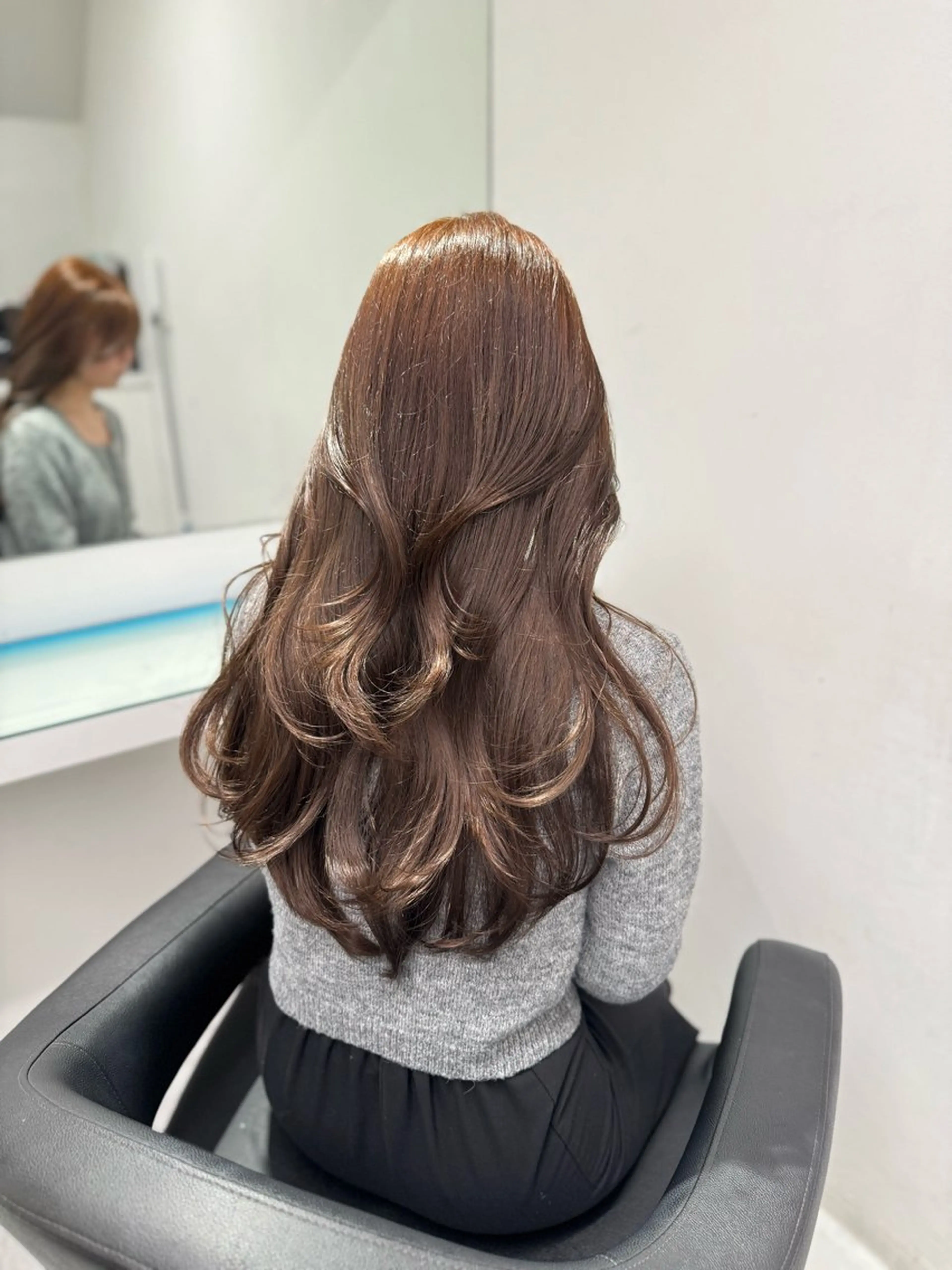 ロング カット ヘアカラー トリートメント 【似合わせカット】 大塩恭平のヘアスタイル