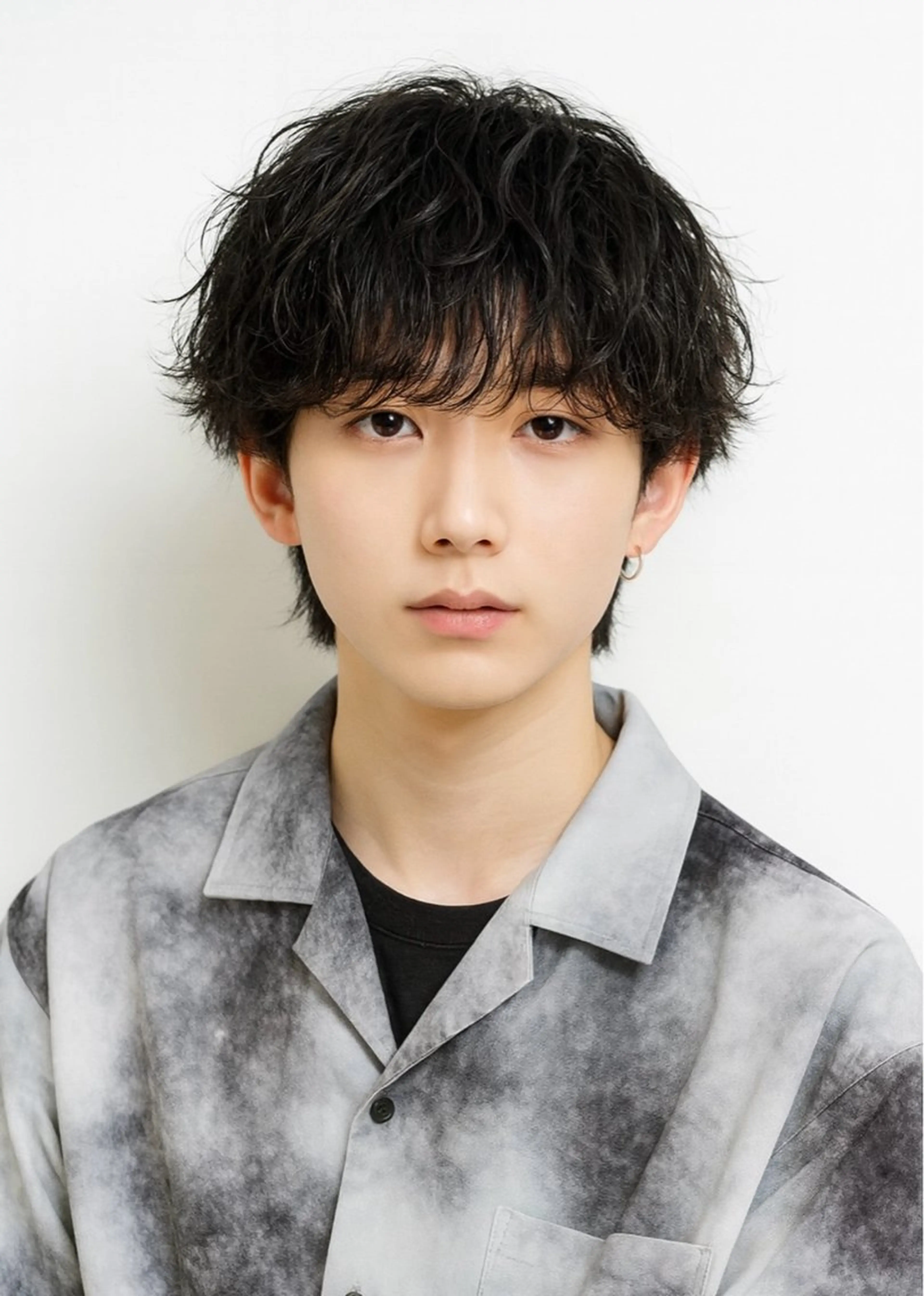 ショート カラー パーマ メンズ カット トリートメント Gain池下 レディースのヘアスタイル