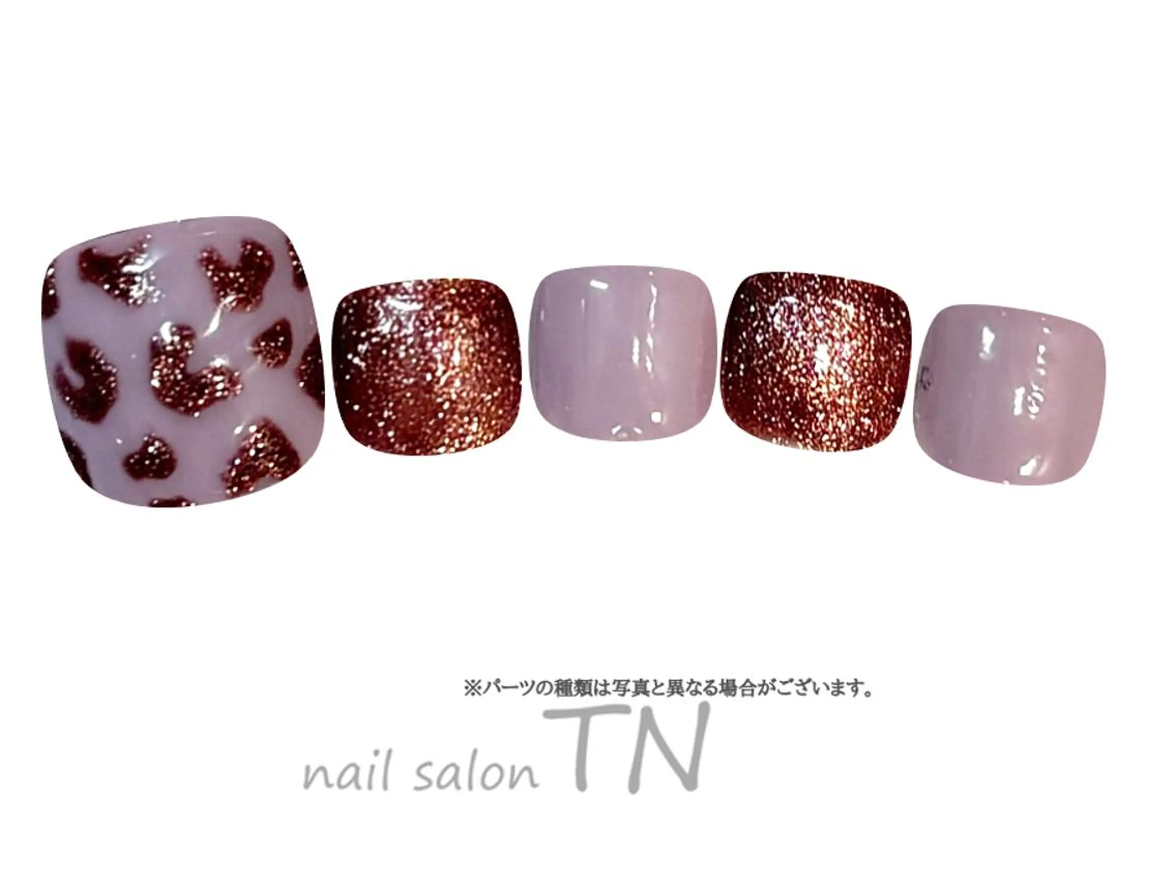 ネイル フットネイル 矢川 まどかのネイルデザイン