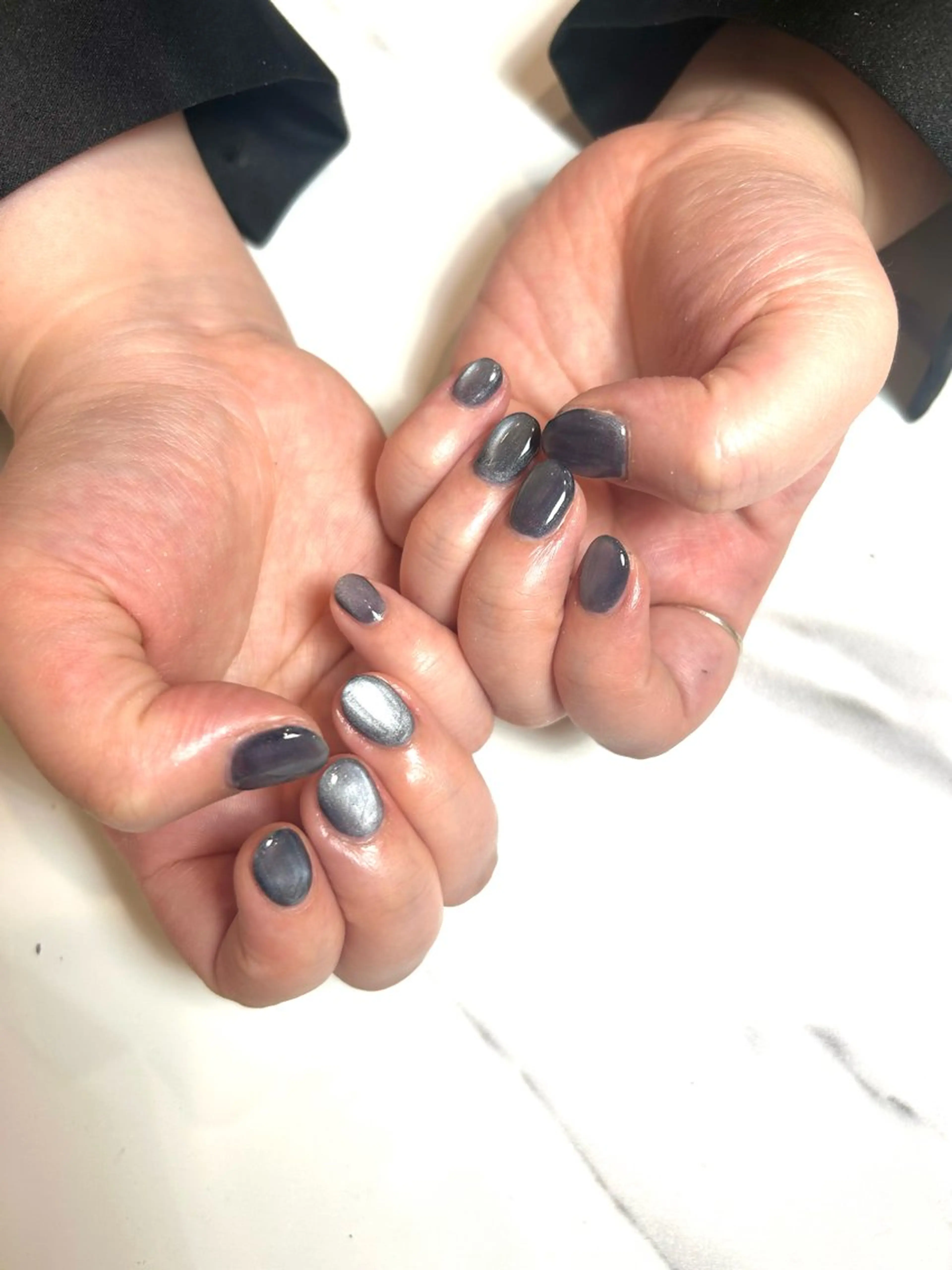 ネイル マグネットネイル Sii  鷺沼 Rinのネイルデザイン