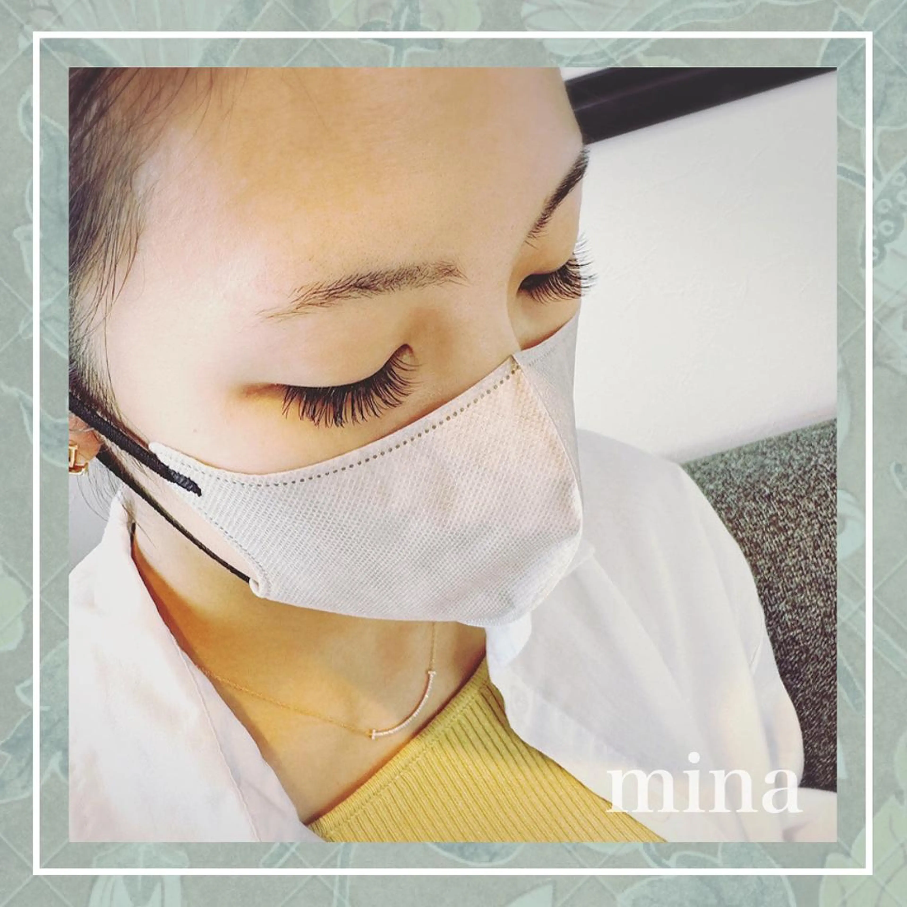 マツエク・マツパ 付け放題 フラットラッシュ eyelashsalon  mina所属・mina ﾐｰﾅのマツエク・マツパデザイン