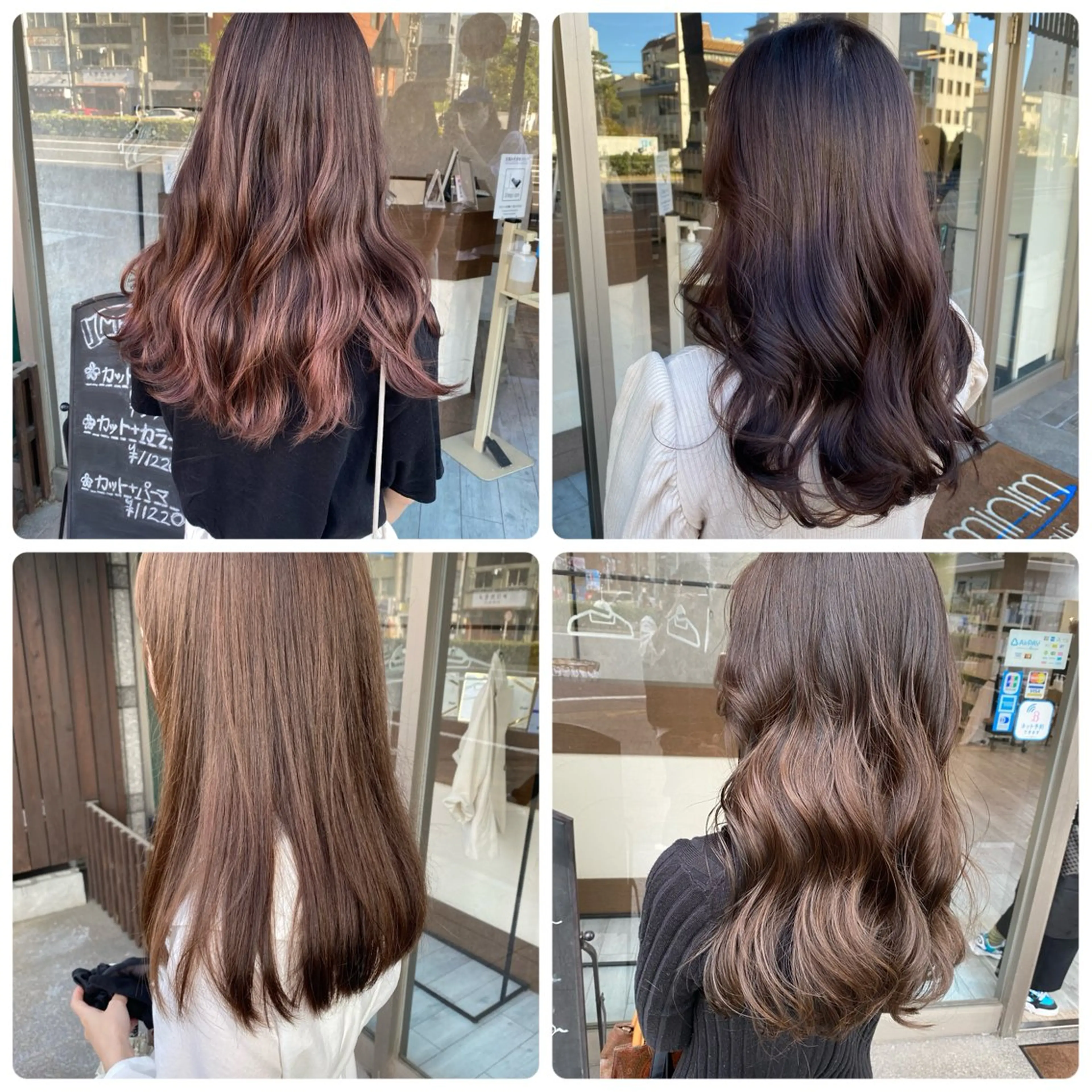 ミディアム カラー 日比 貴大/ minim hairのヘアスタイル