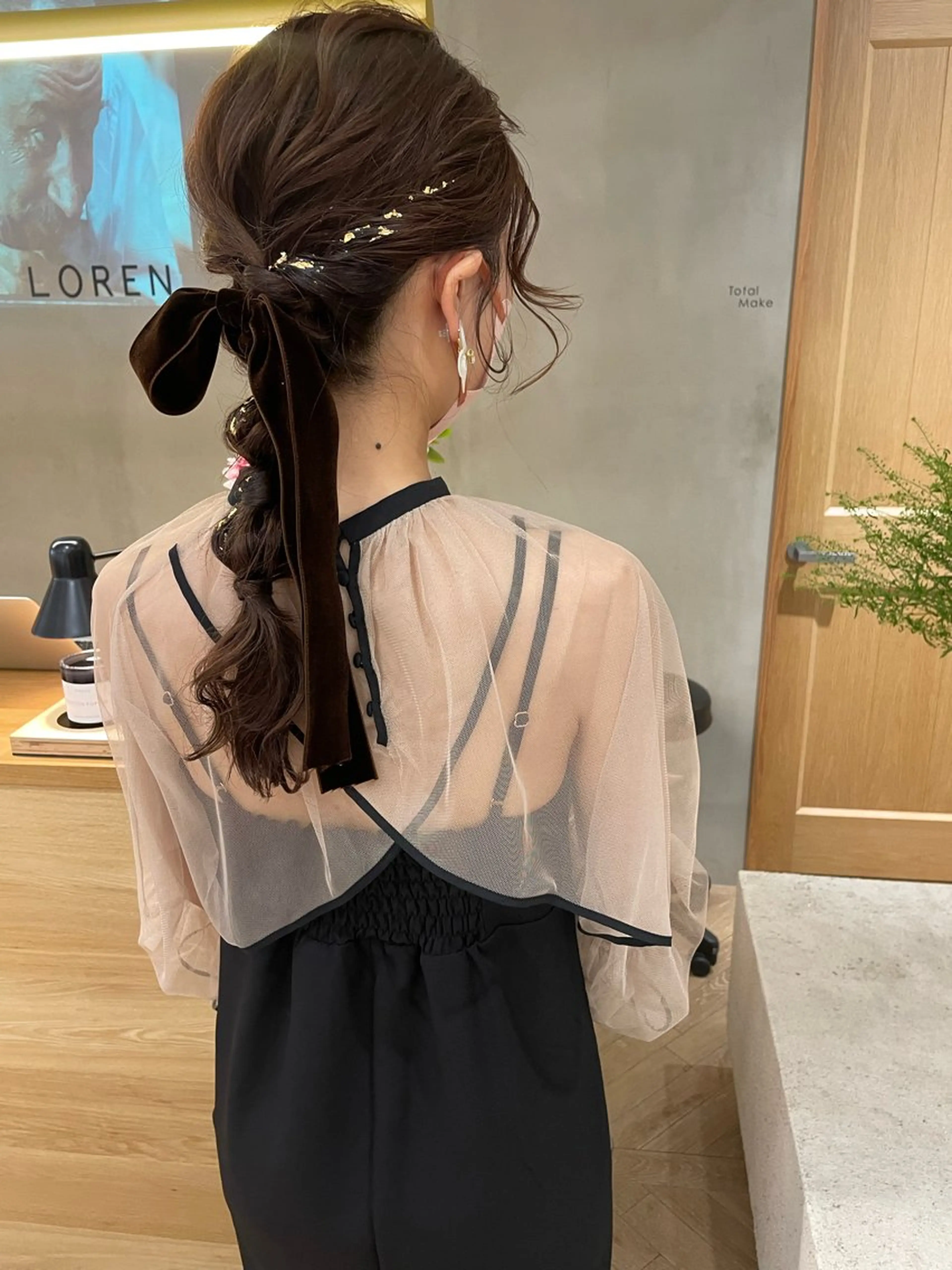 ヘアアレンジ 'ele 🦄堀内佑茉のヘアスタイル