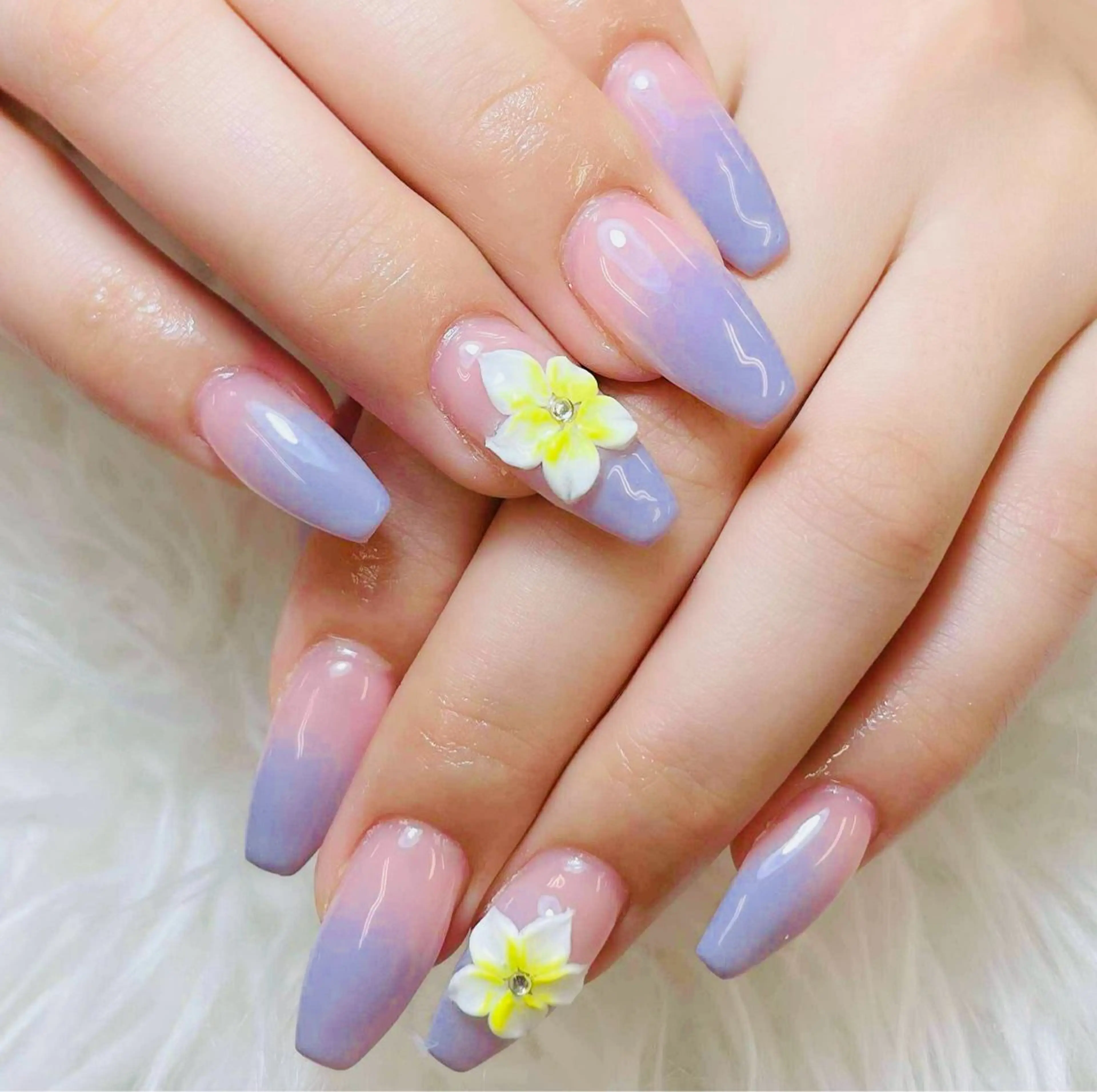 ネイル チークネイル 長さ出し フットネイル マグネットネイル 持ち込み ANH NAIL ゴテゴテ専門店💎のネイルデザイン