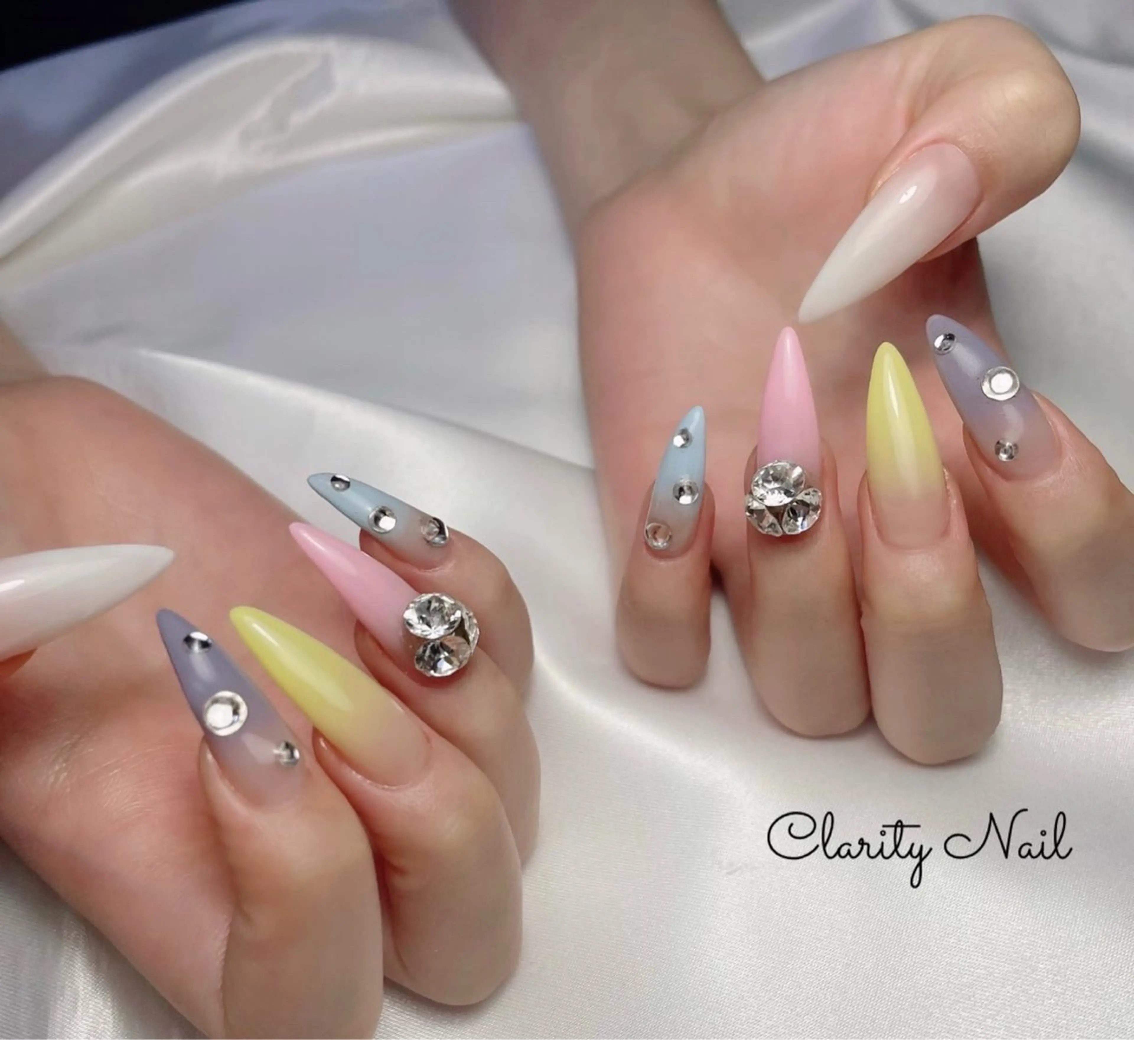 ネイル アートネイル 持ち込み ハンドネイル Clarity Nailのネイルデザイン