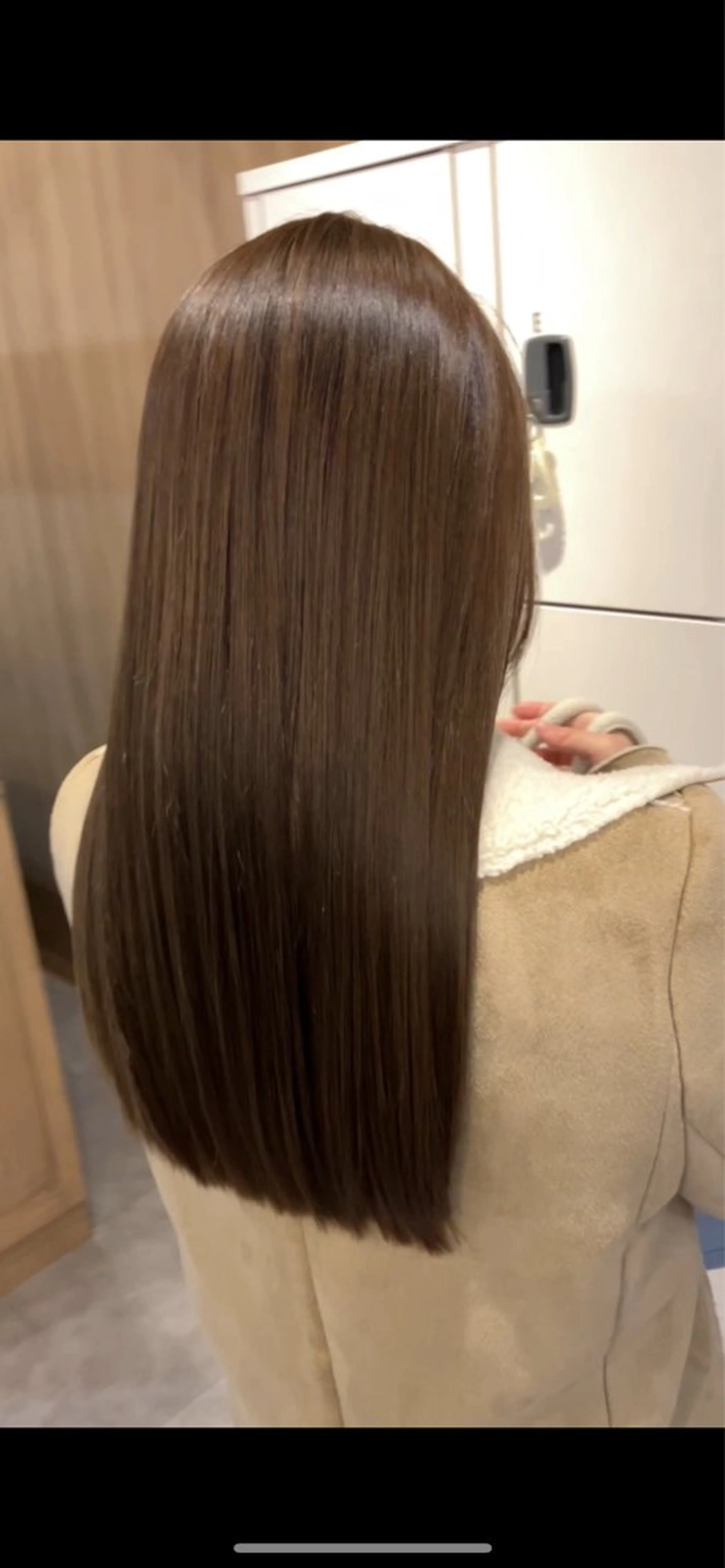 ロング ヘアカラー トリートメント ヘッドスパ 長濱 奏のヘアスタイル