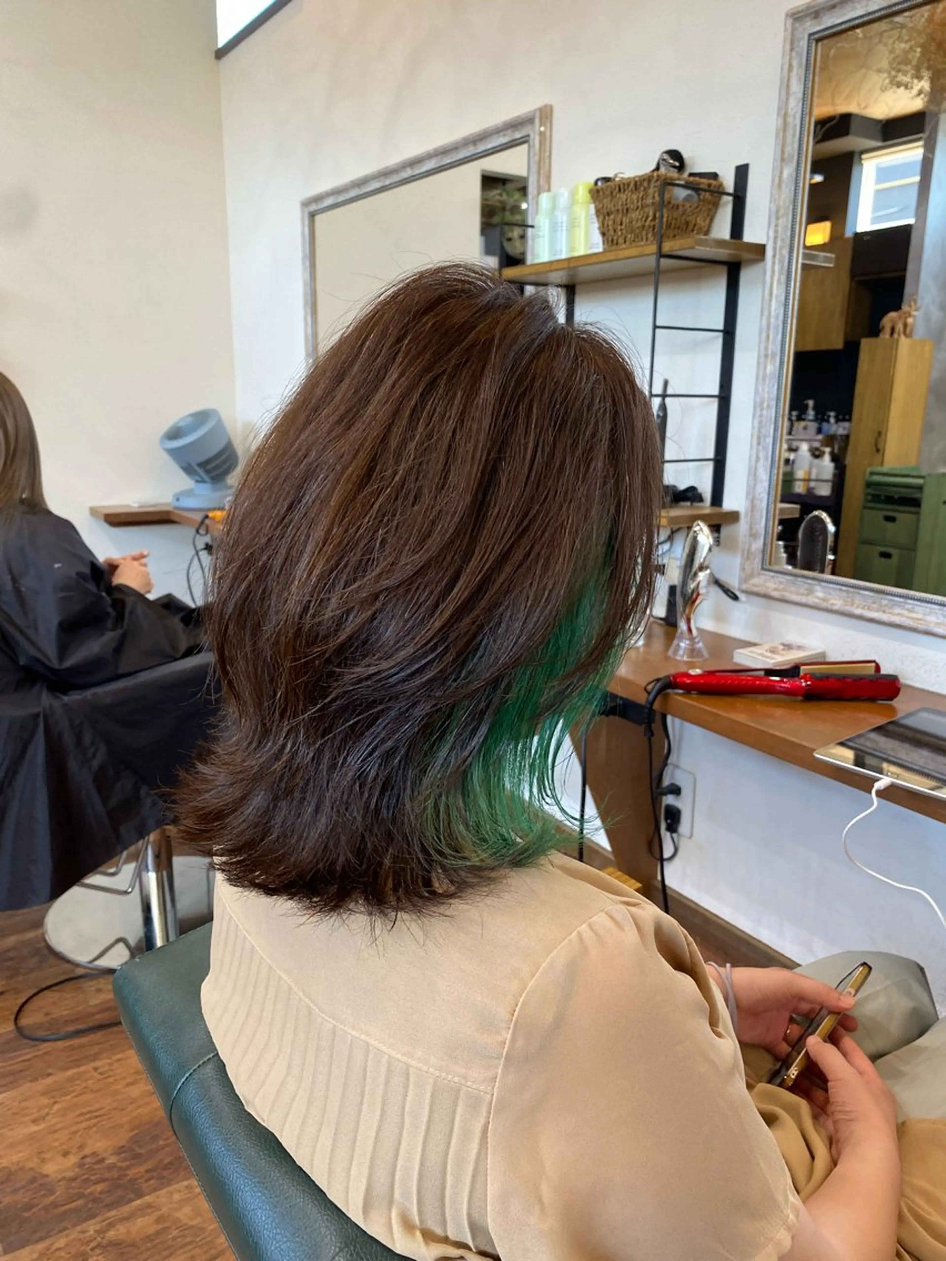 ミディアム ボブ ウルフカット branch所属・内山 優のヘアスタイル