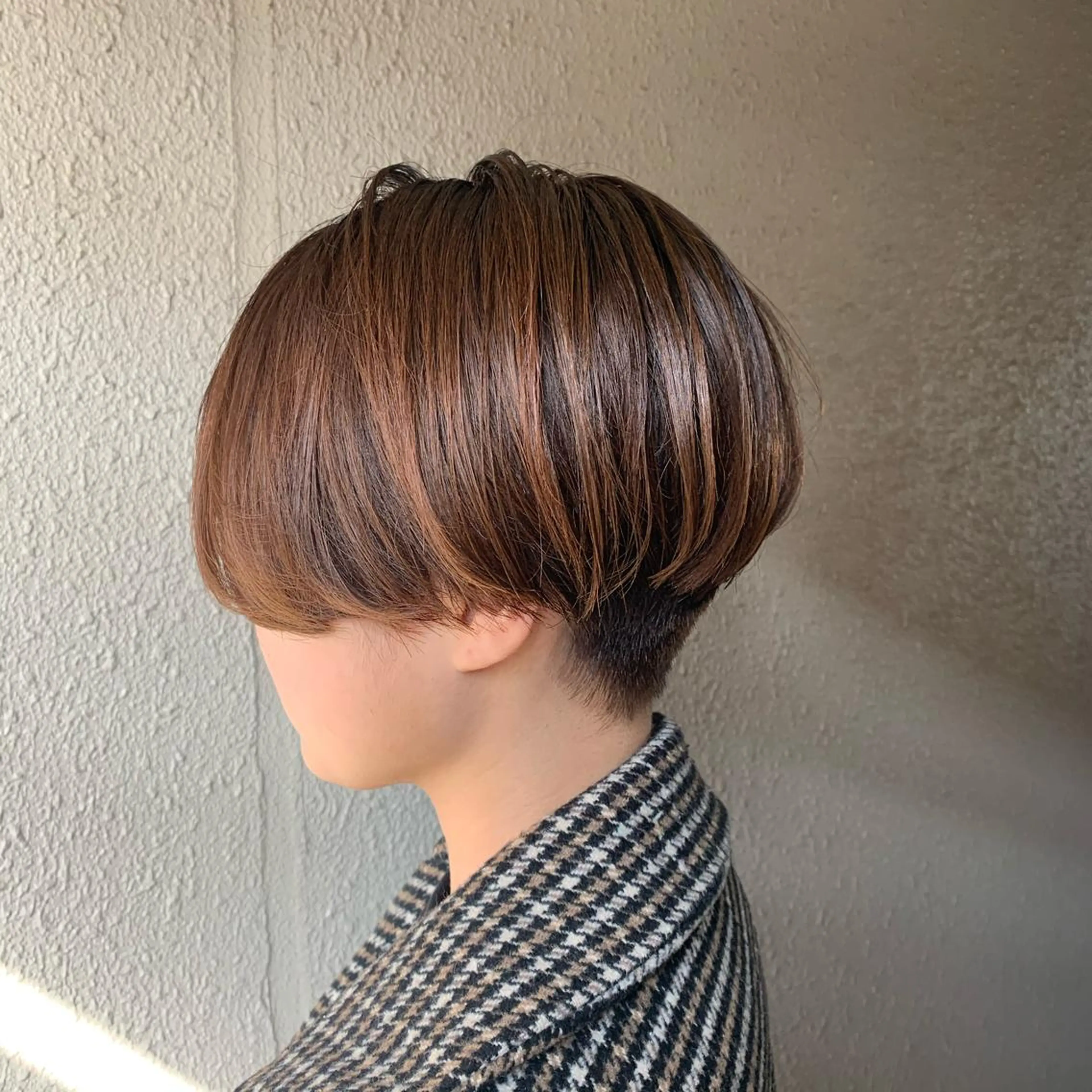 ショート ハンサムショート ショートヘア chouette/ 根本優希のヘアスタイル