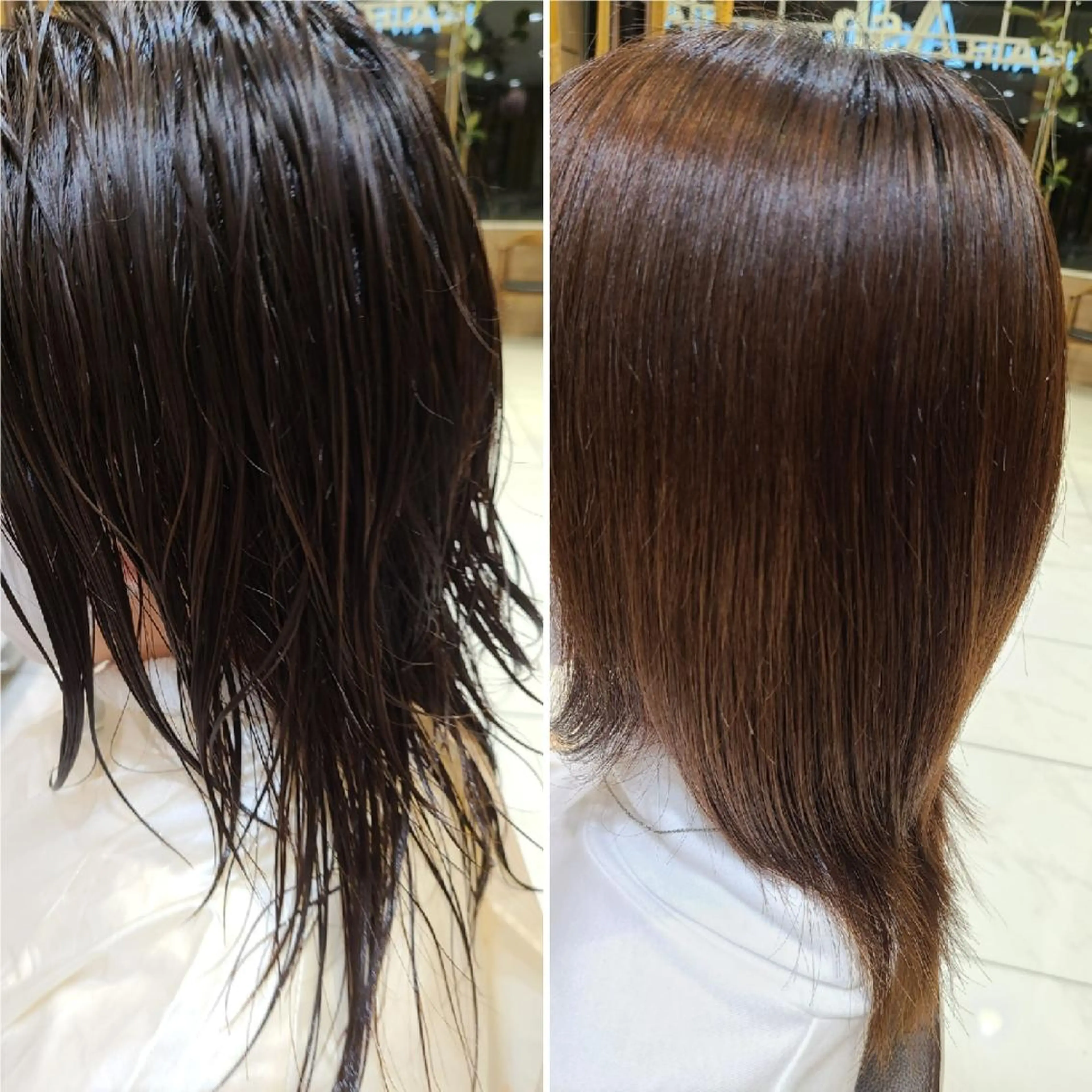 ミディアム Ash 店長　山下達也のヘアスタイル