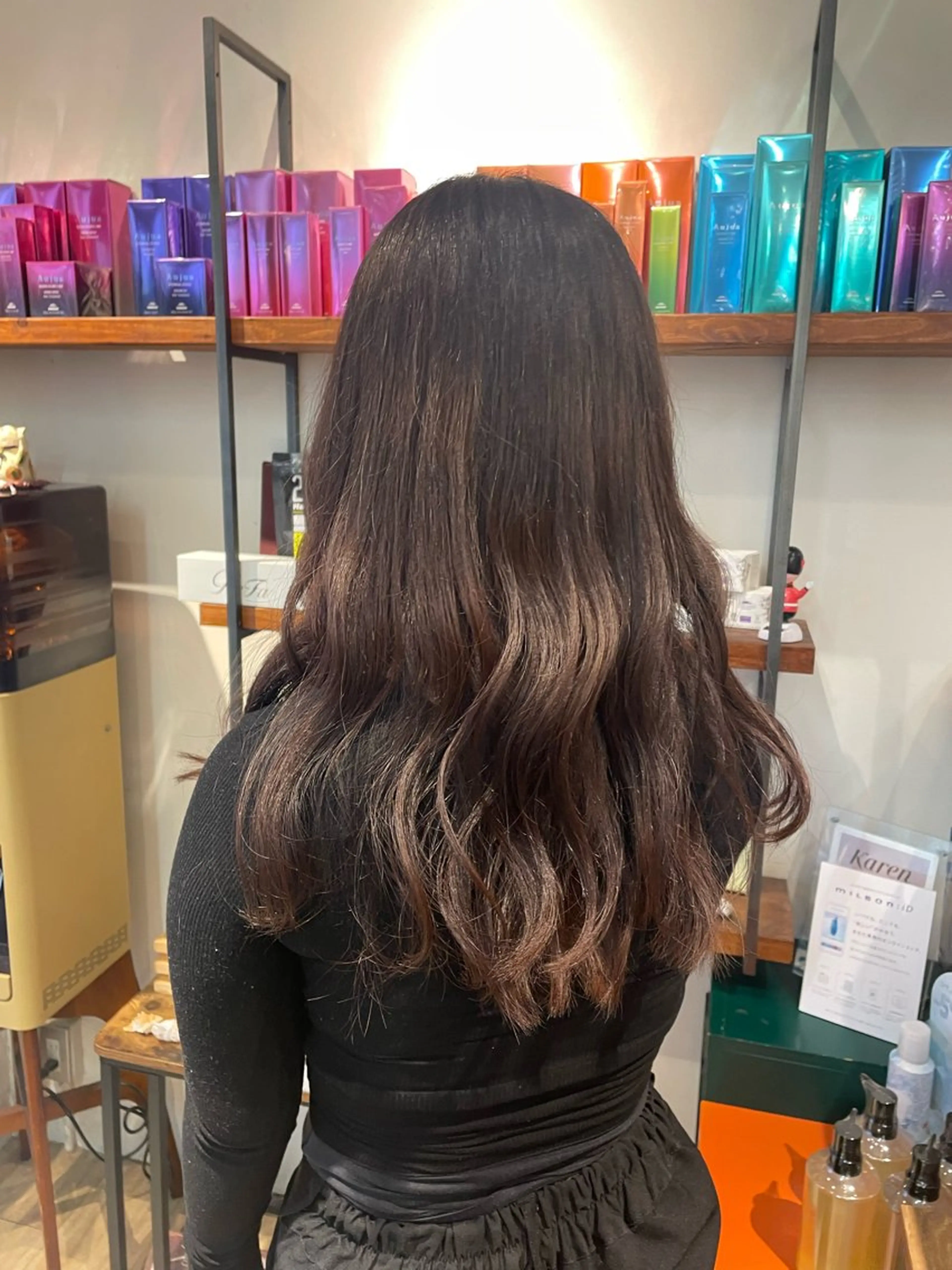 ロング カラー カット ヘアカラー このみ/髪質改善 /ヘアアレンジ🫧のヘアスタイル