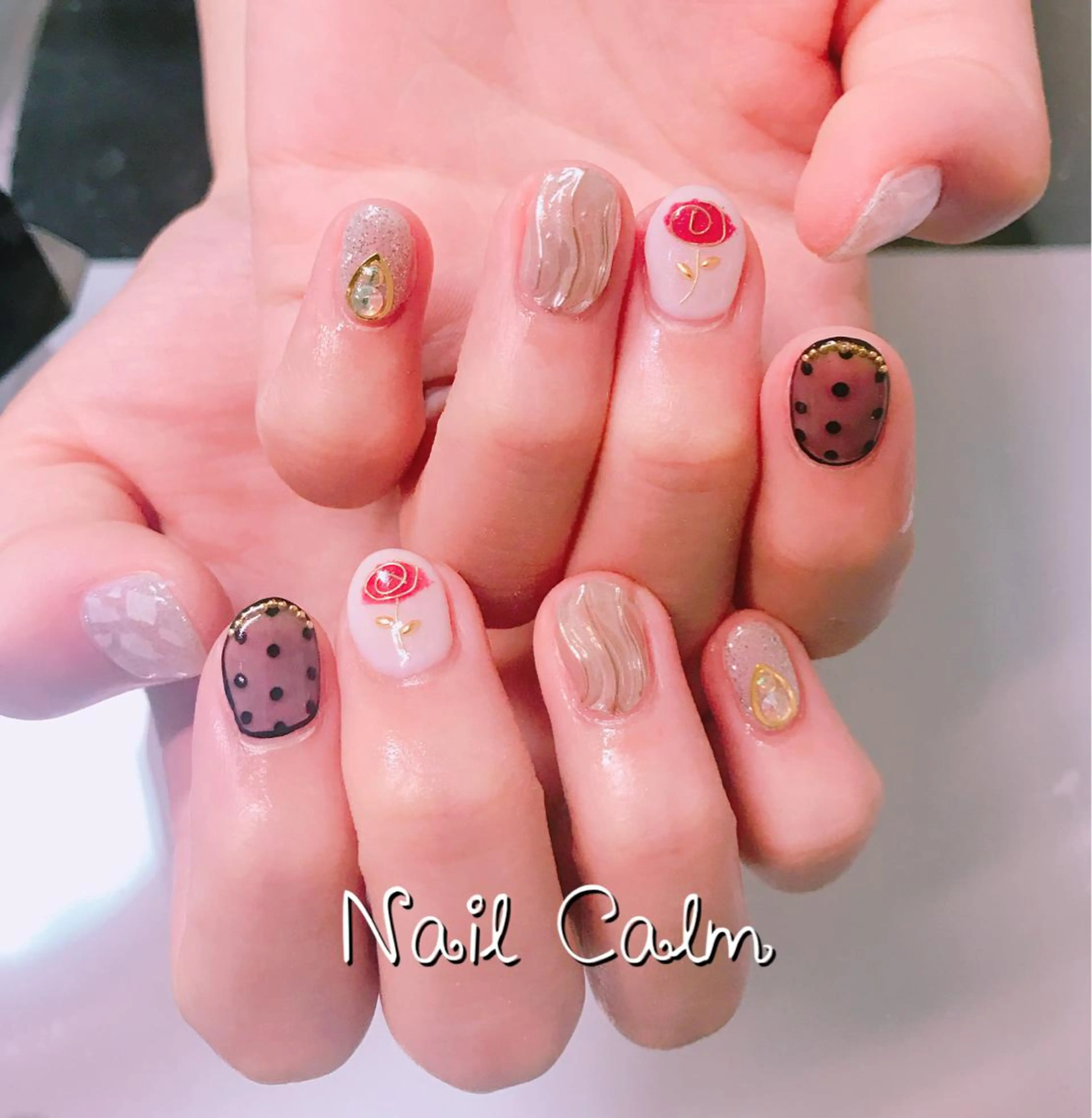 ネイル ハンドネイル Nail Calm所属・プライベートサロン Calmのネイルデザイン