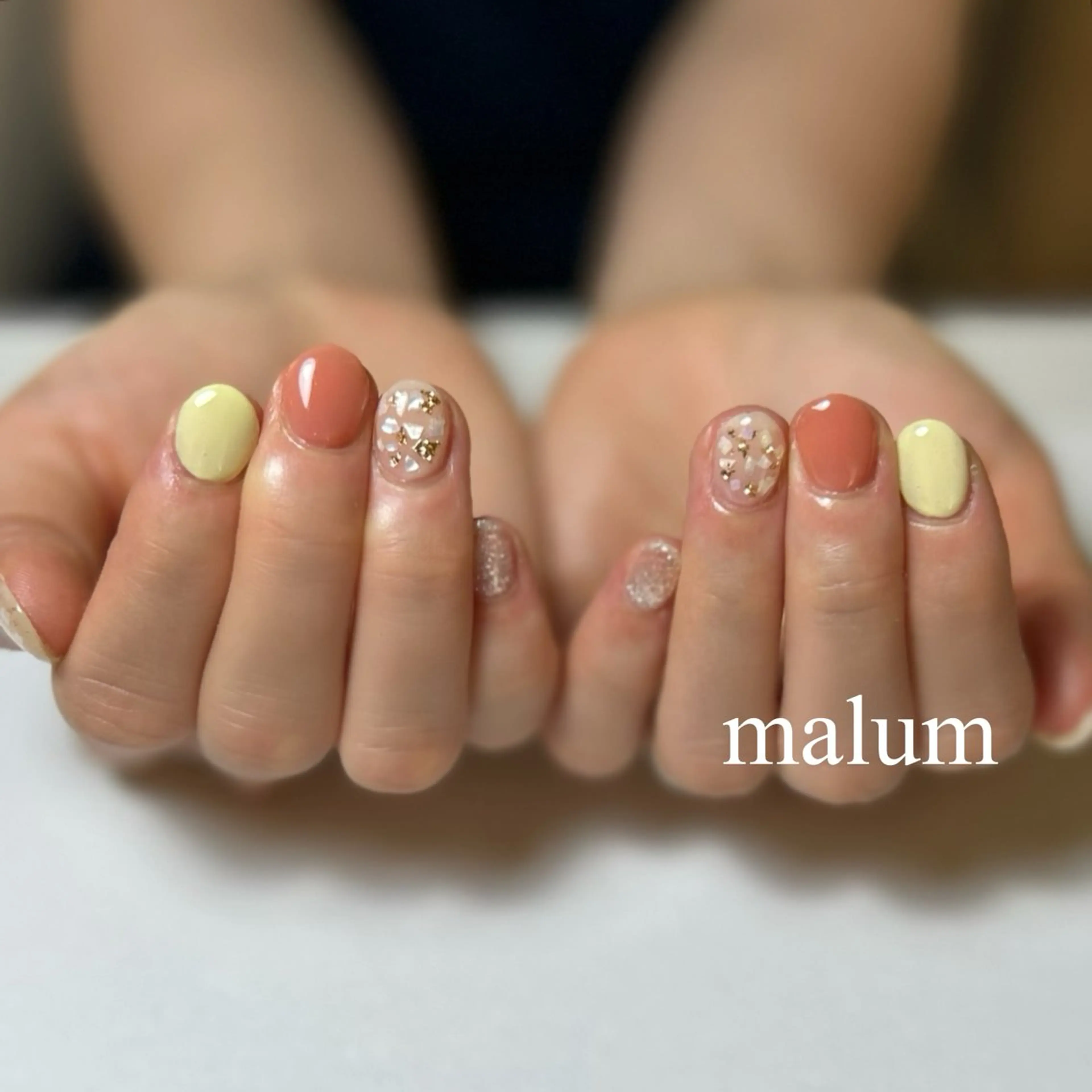 ネイル ハンドネイル malum nailのネイルデザイン