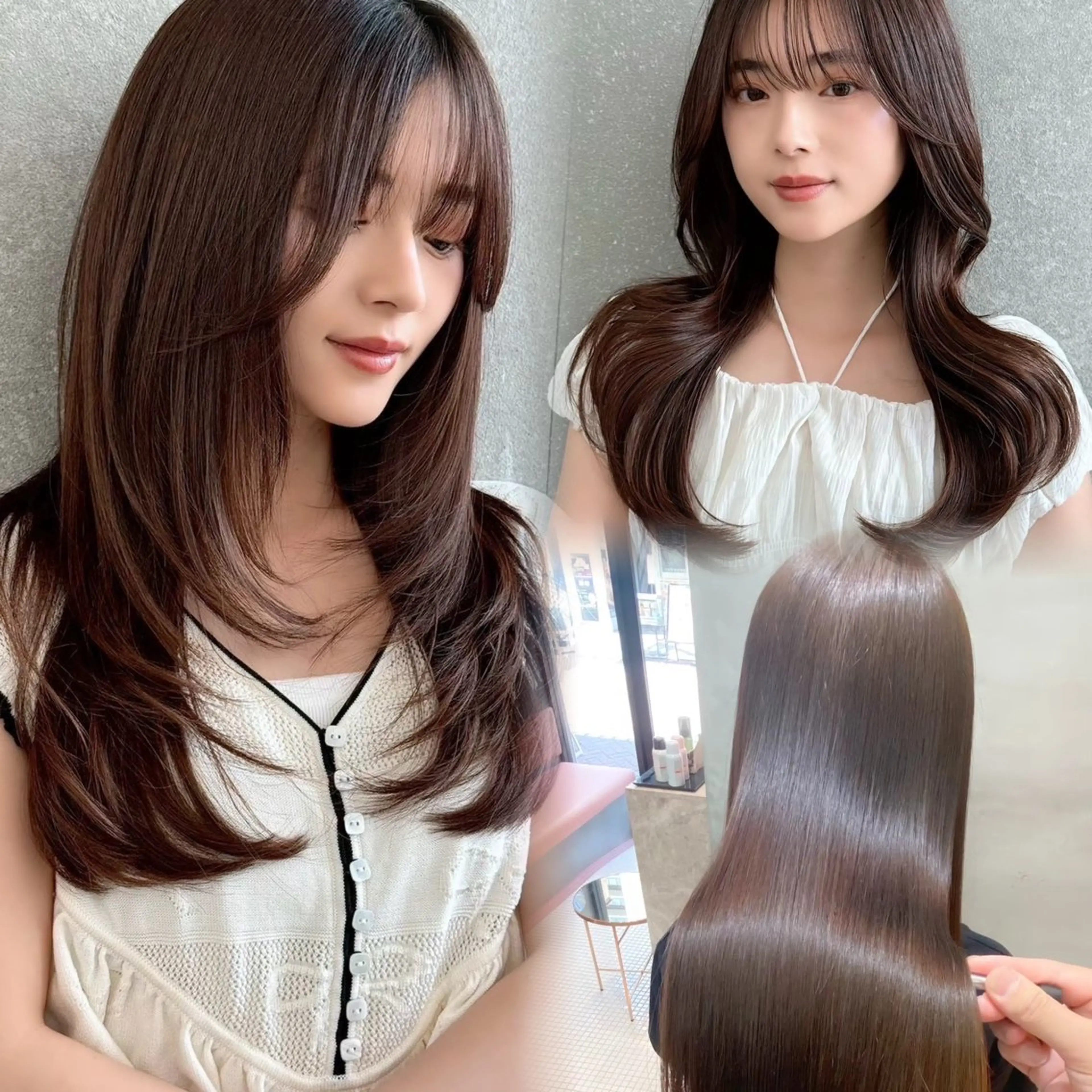 レイヤーカット💎+スチーム内部補修トリートメント✨【ReFaヴィーナ付き🫧】の写真