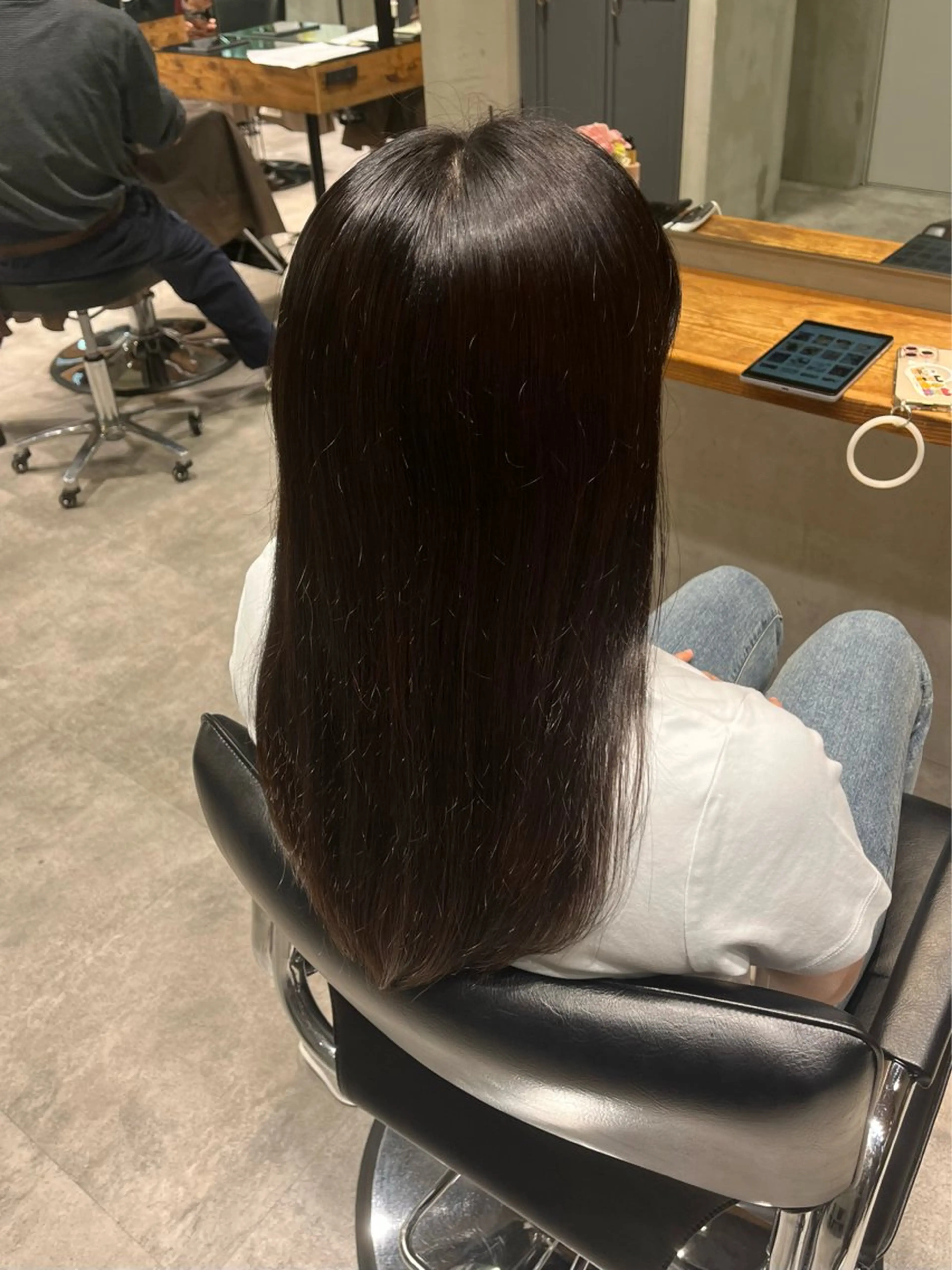 ロング ハイライト ヘアカラー 美髪/グレイカラー 漆谷妃茉莉🌷のヘアスタイル