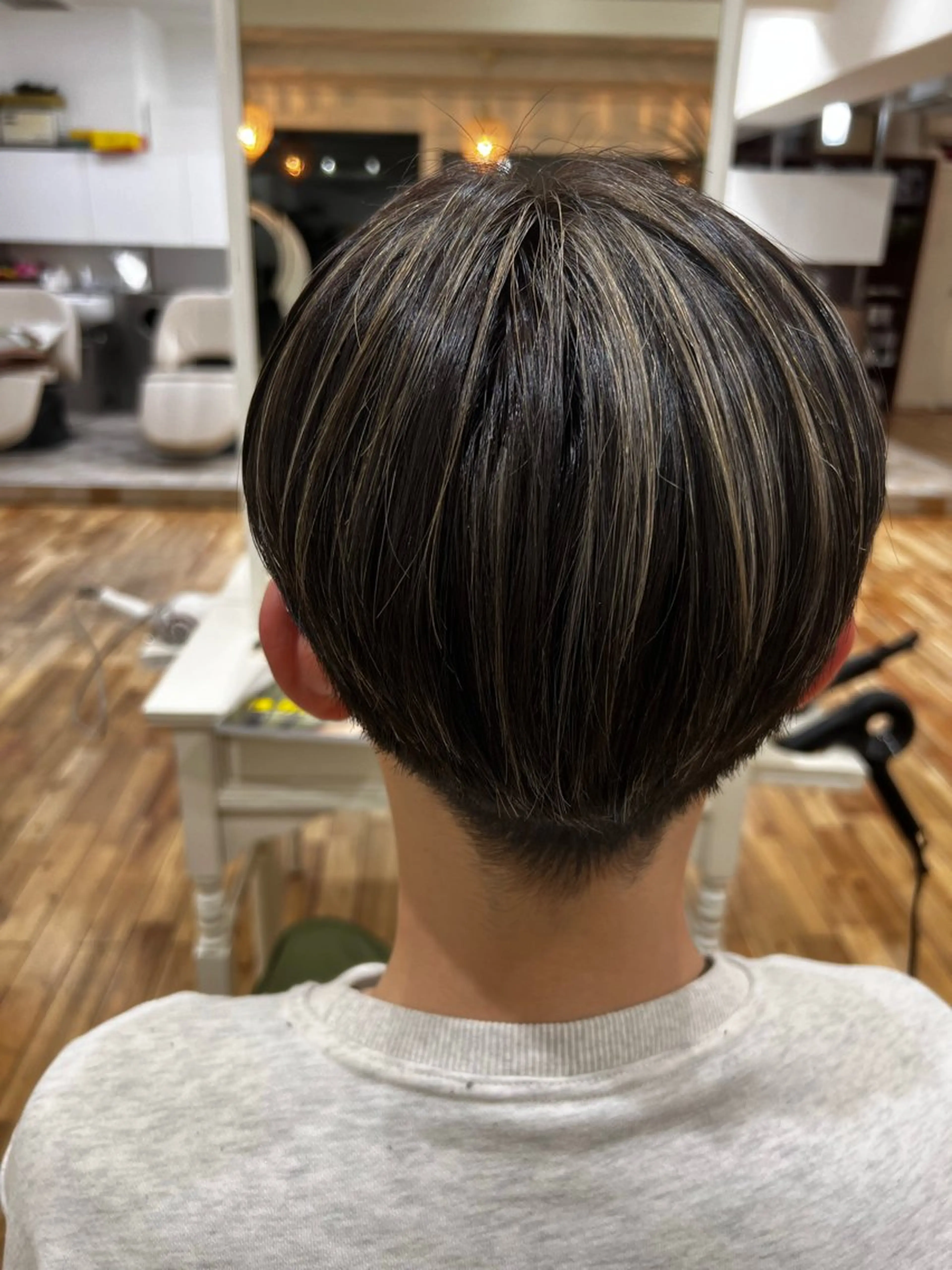 カラー メンズ カット ヘアカラー 笹江 瑞穂のヘアスタイル