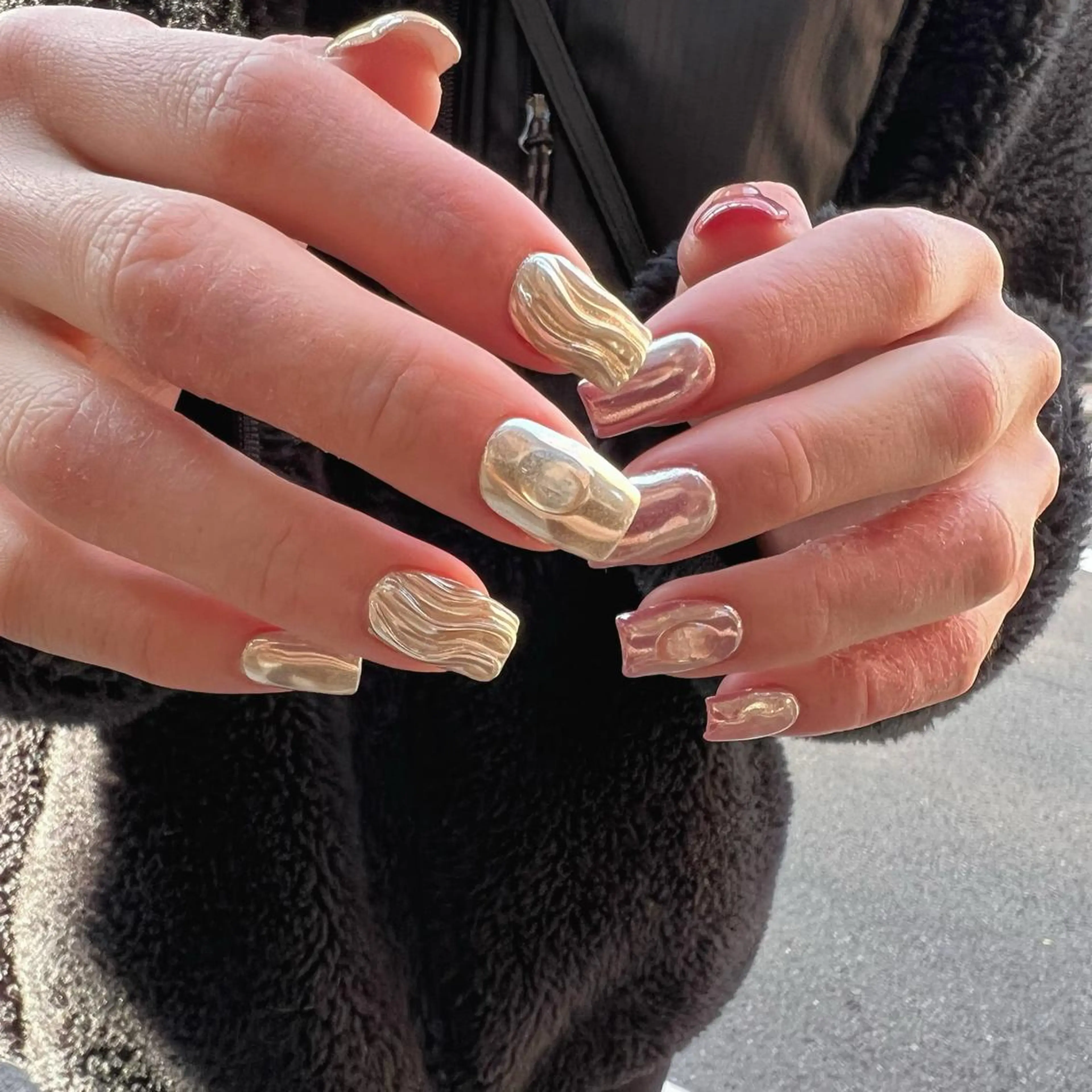 【Hand/ご新規オフ無料】長さだし10本designお持ち込みfree 120min ¥14,900の写真