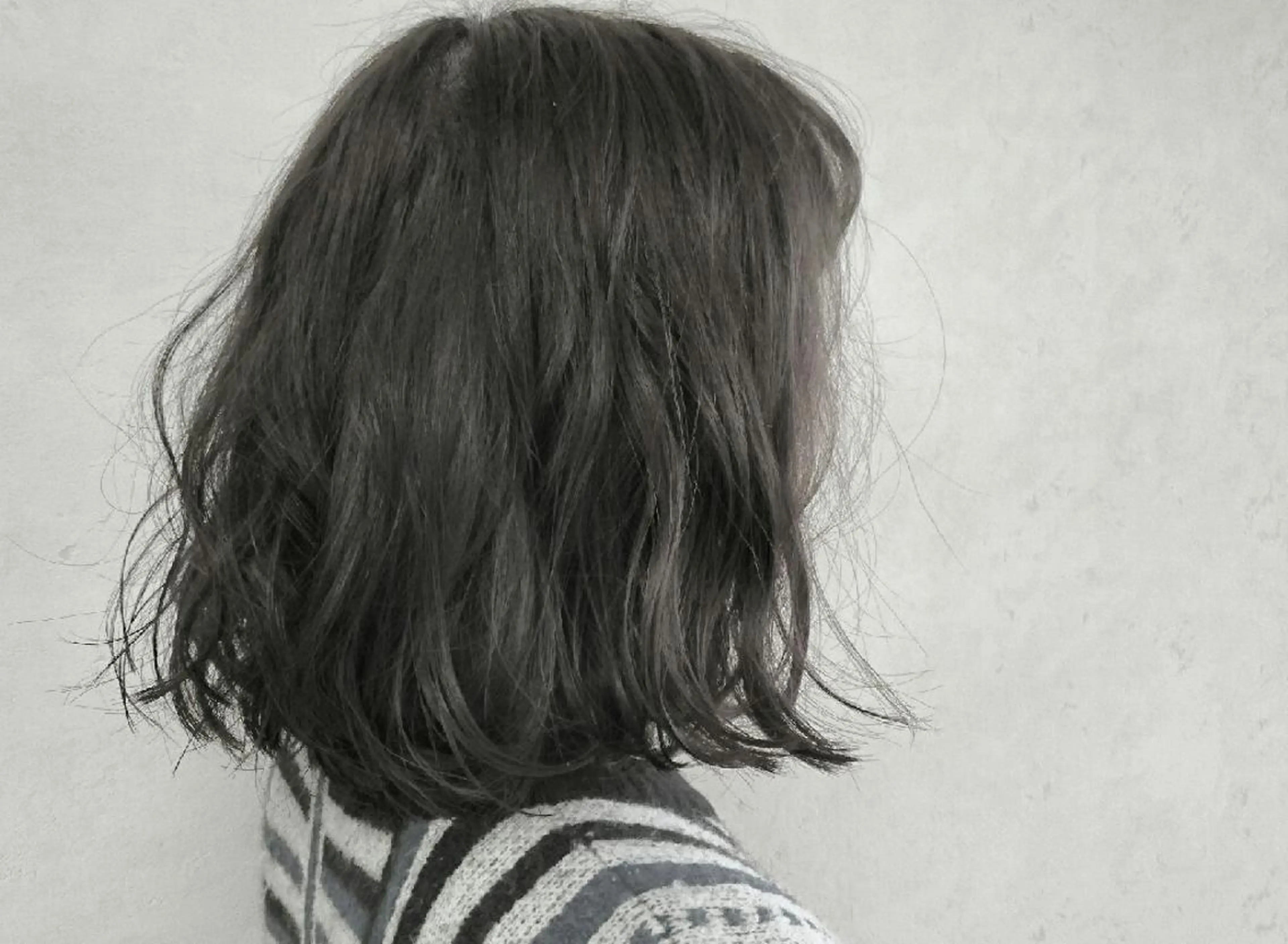 ミディアム ボブ 透明感ハイライト◎ 伊藤夏海のヘアスタイル