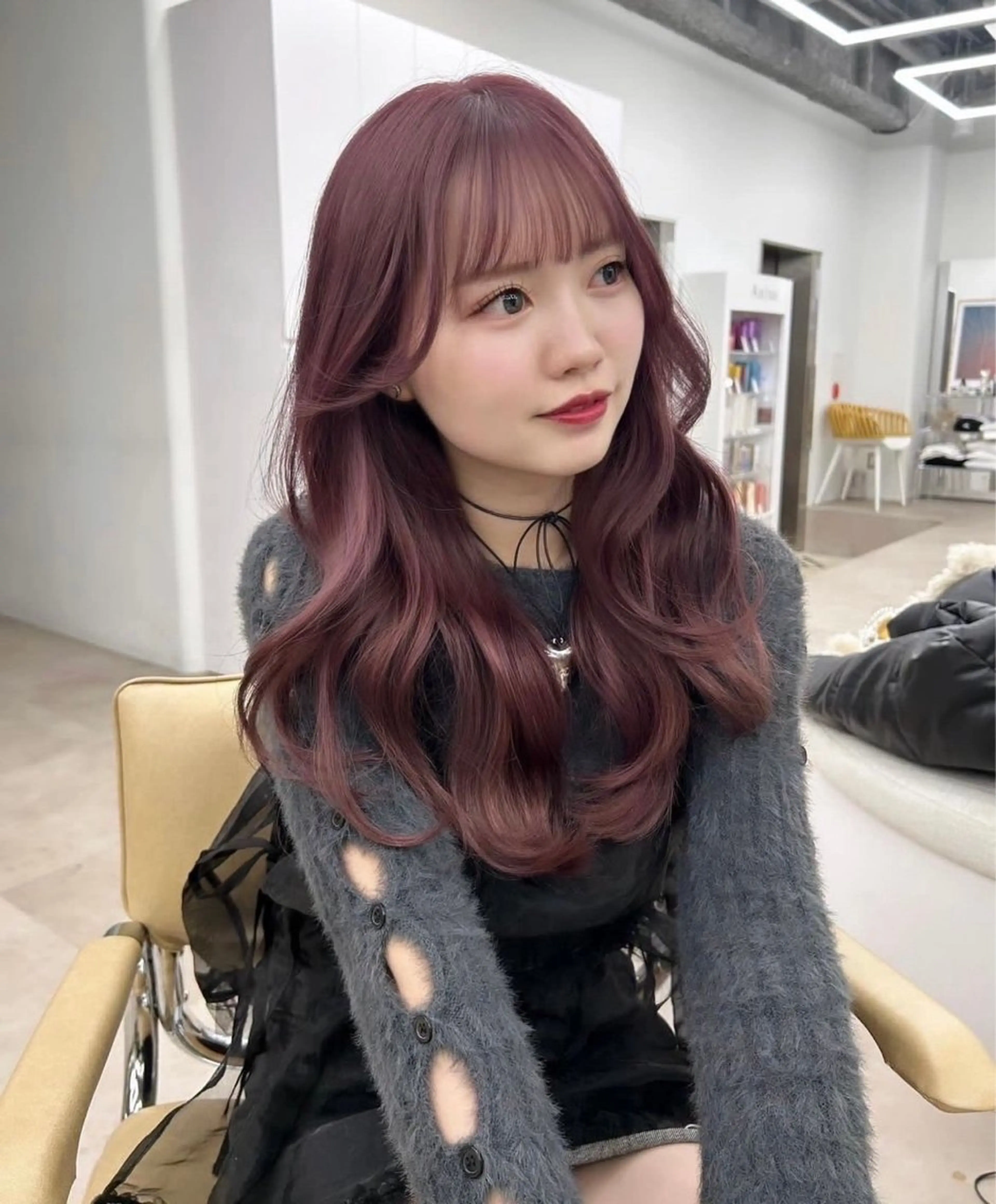 【🍒レディース営業後限定🍒】ワンカラー×2stepトリートメントの写真