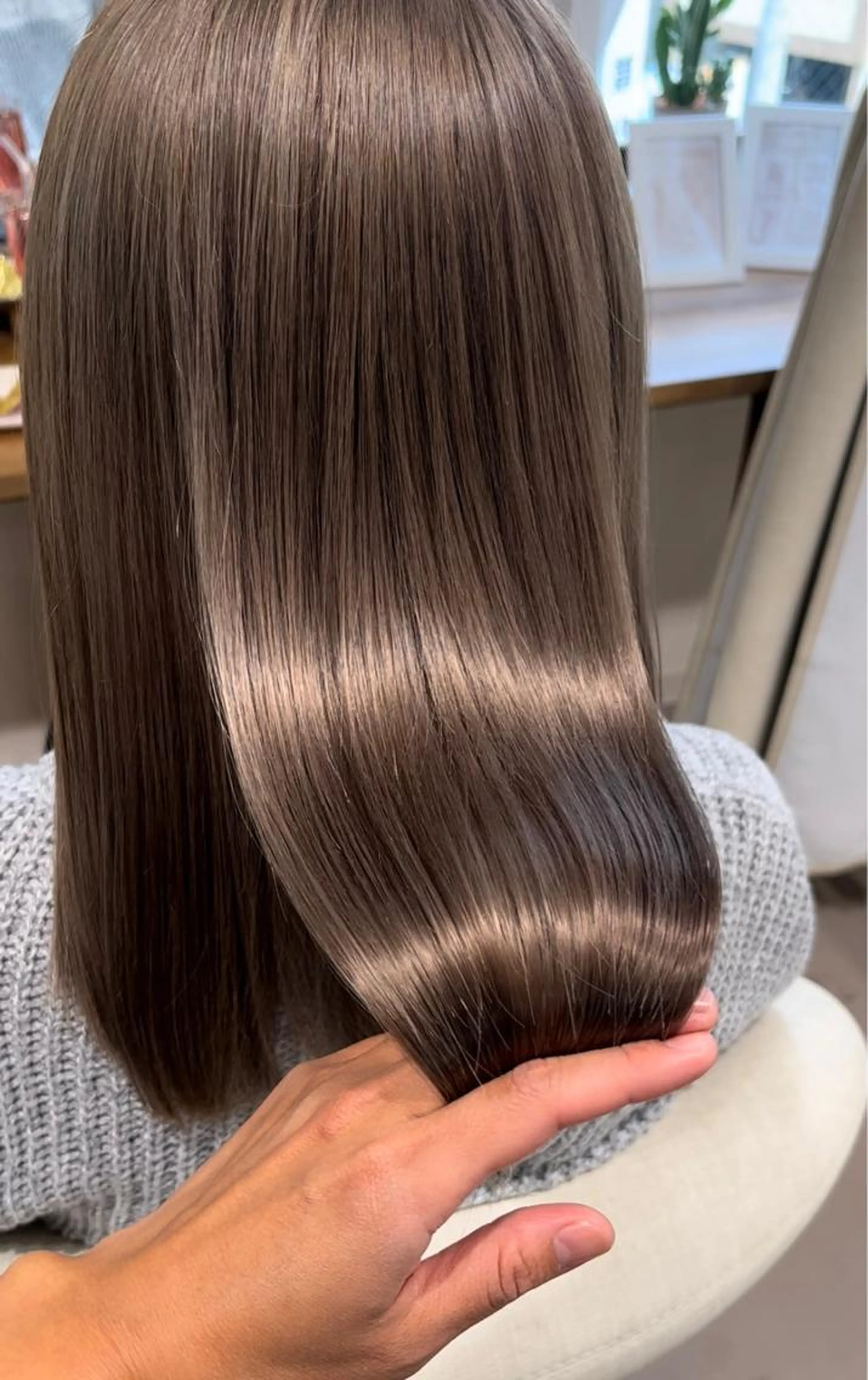 ❣️12月土日限定お一人様1回✨雨で髪が広がる方艶々にしたい方必見✨人気髪質改善1回＋コタ生オイルトリートメントの写真