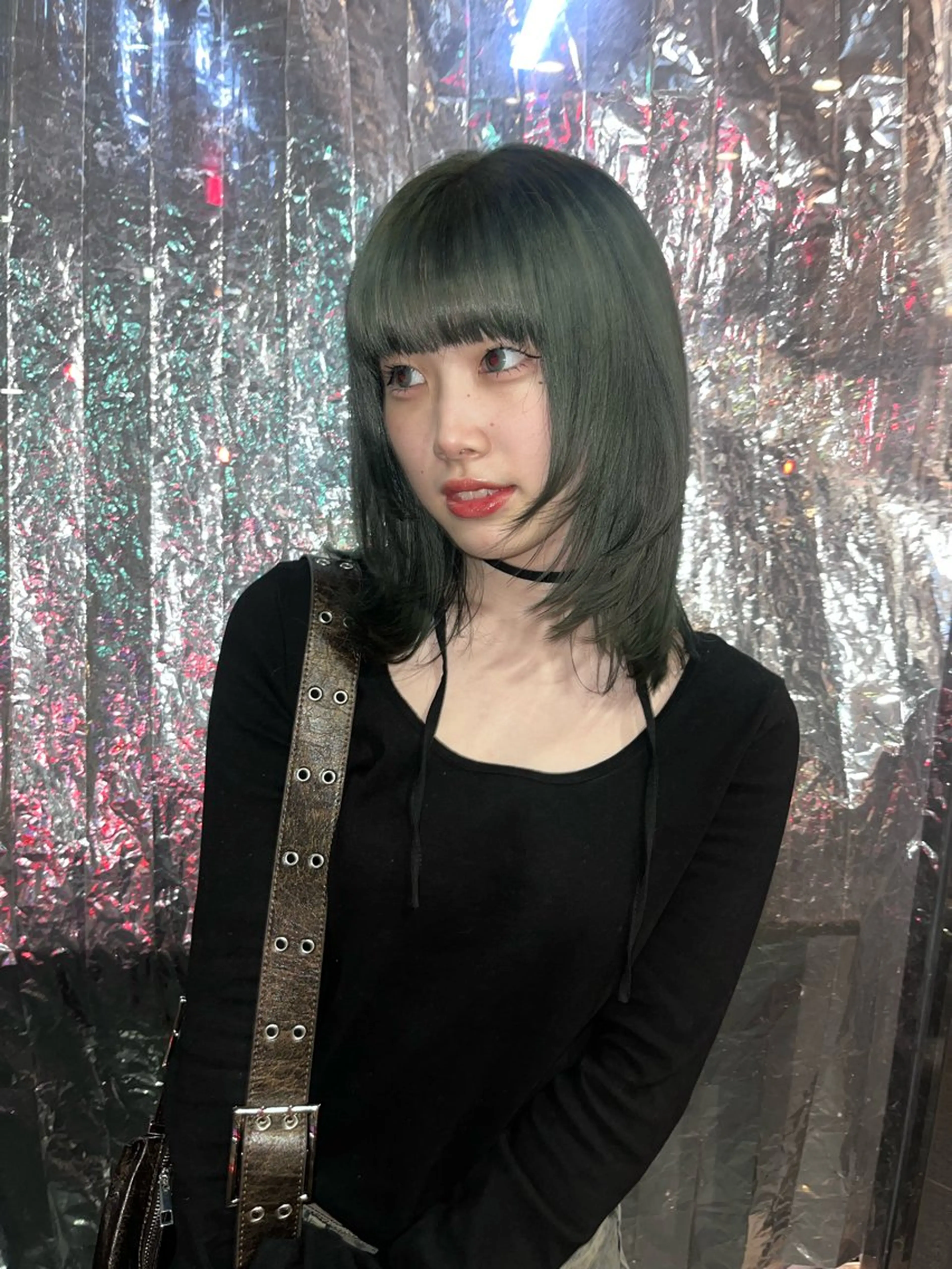 ミディアム ヘアカラー lot Kanau ハイトーン／デザインのヘアスタイル