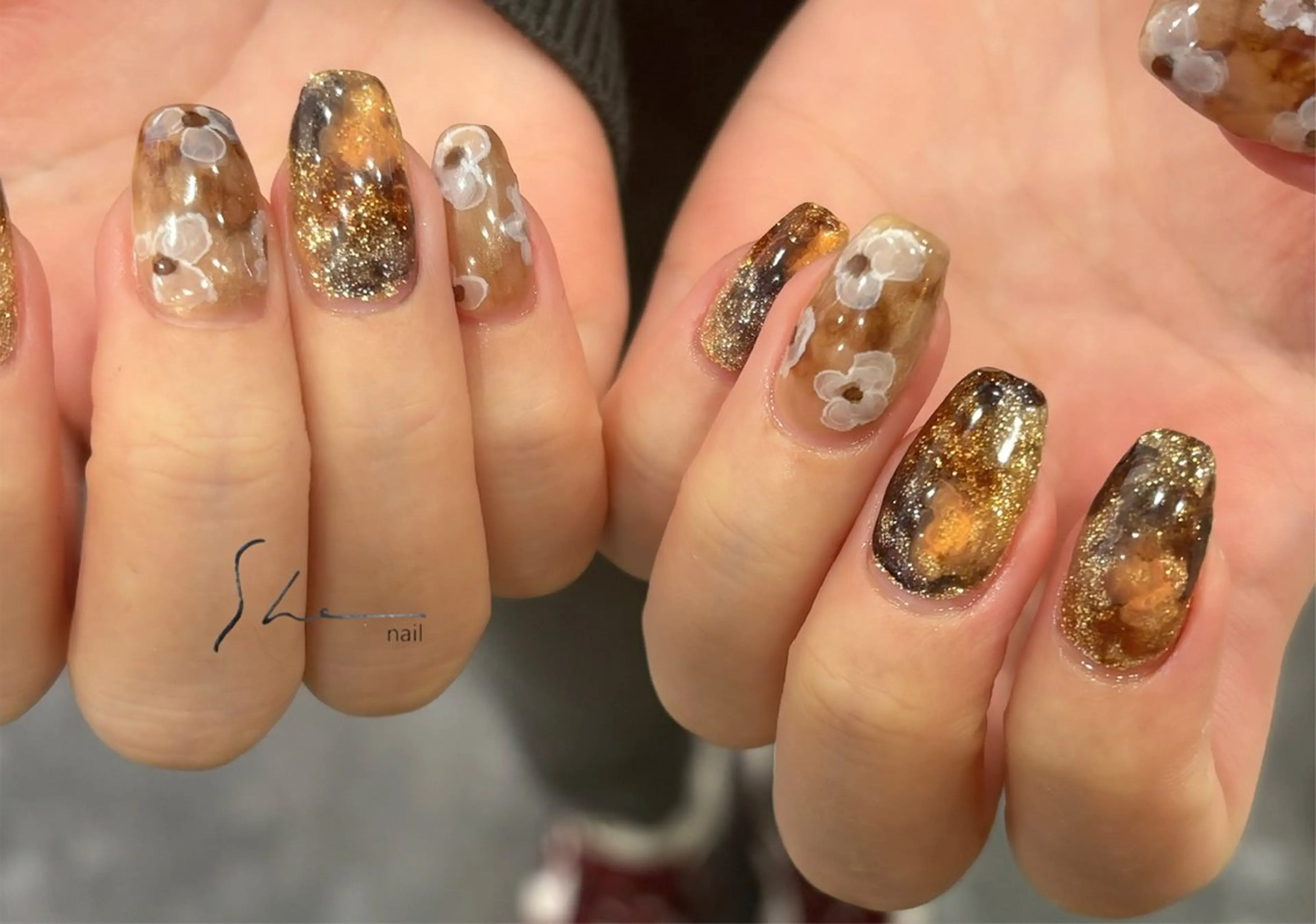 ネイル ハンドネイル SHE所属・SHE adusaのネイルデザイン