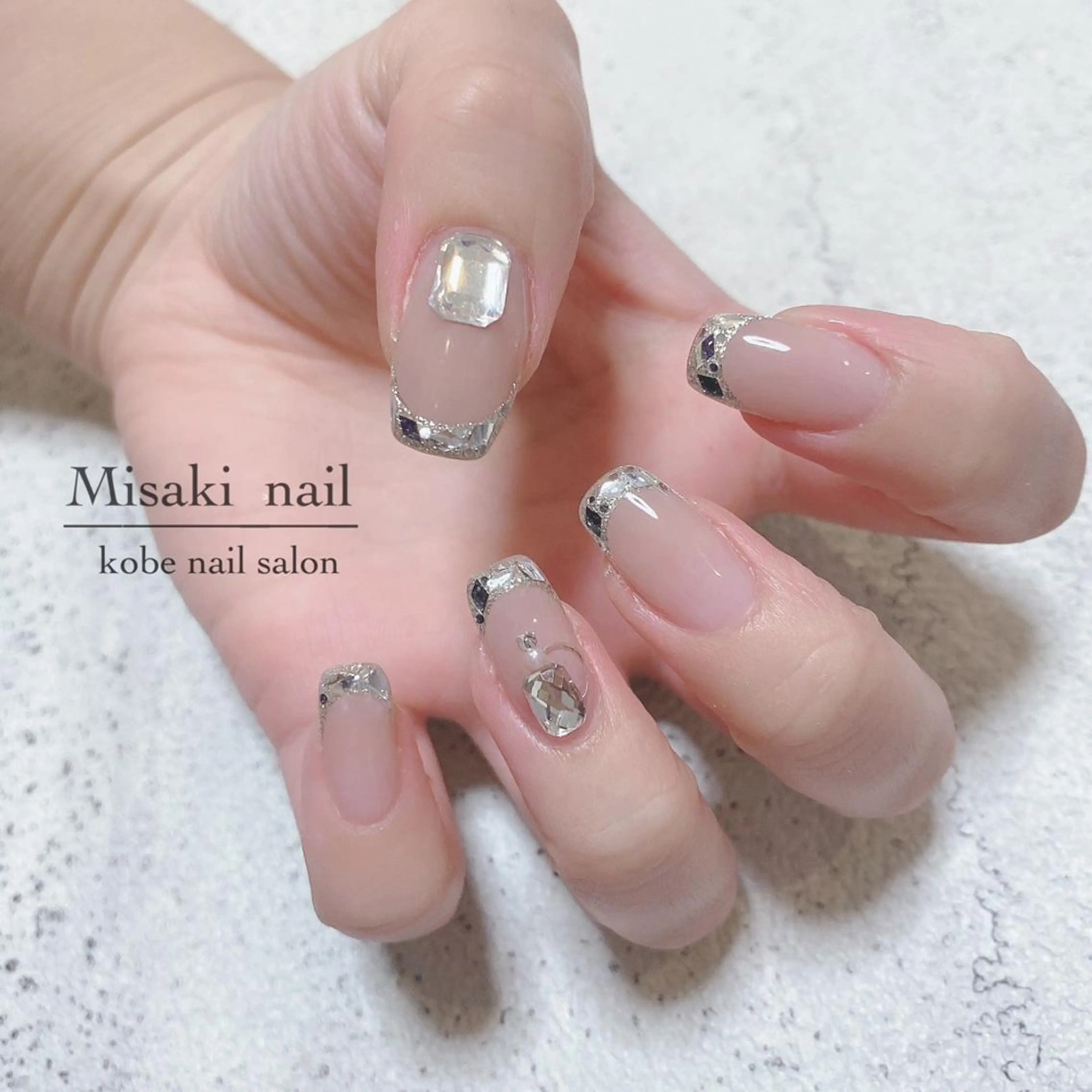 ネイル 韓国ネイル ワンホンネイル ハンドネイル nailsalon miinailsのネイルデザイン