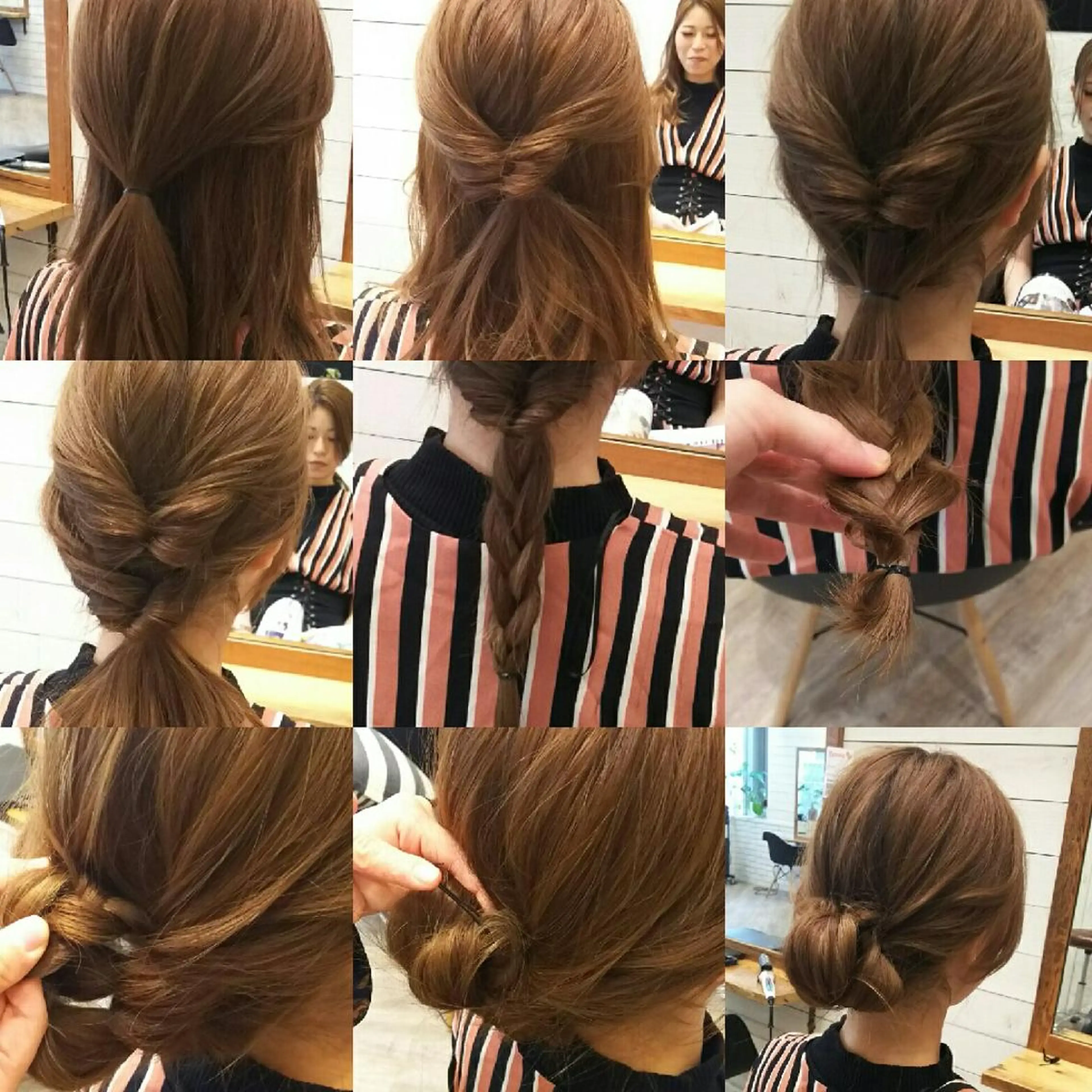 ヘアアレンジ 簡単アレンジ ⭐️ アユミ⭐️のヘアスタイル