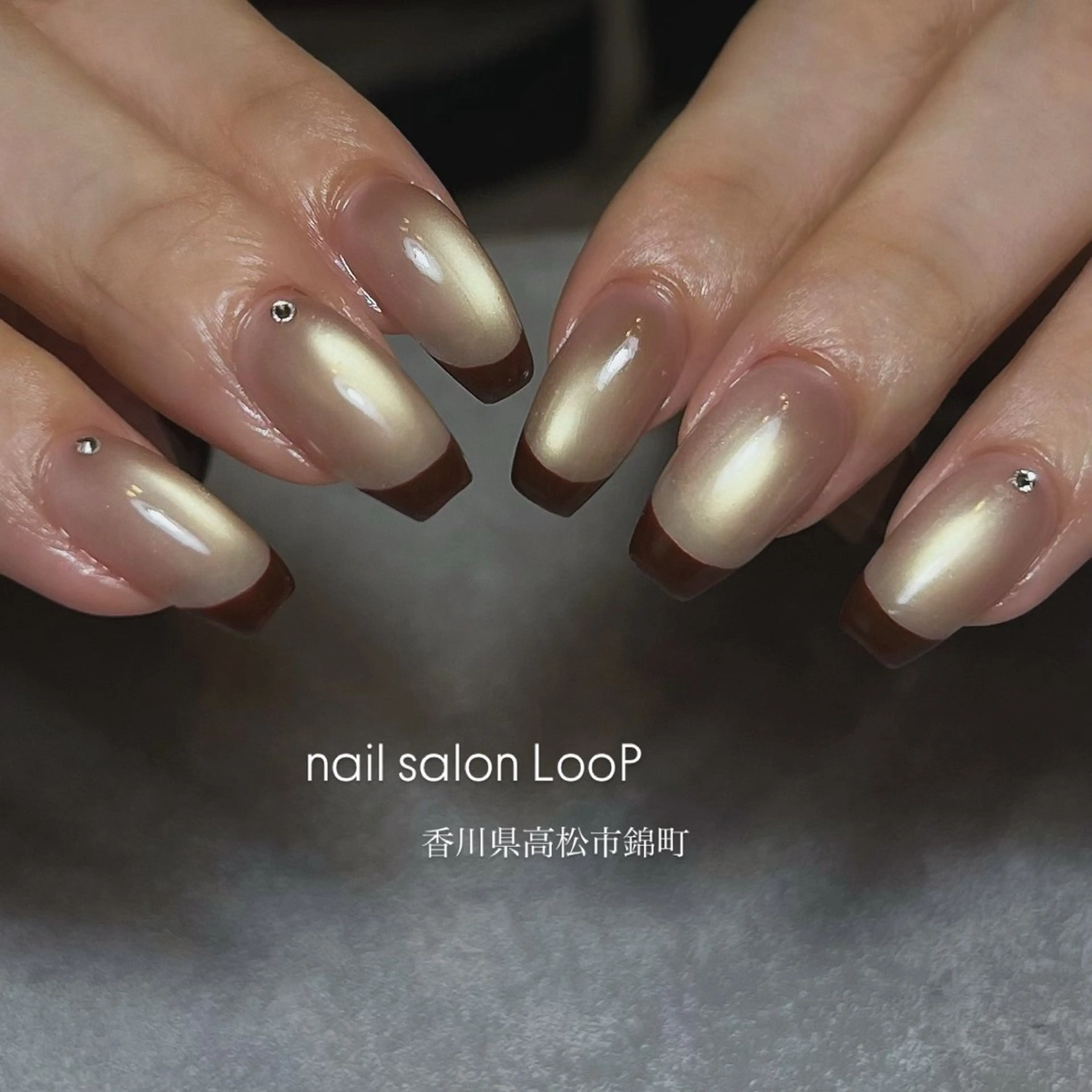 ネイル ハンドネイル LooP riho / nuanceのネイルデザイン