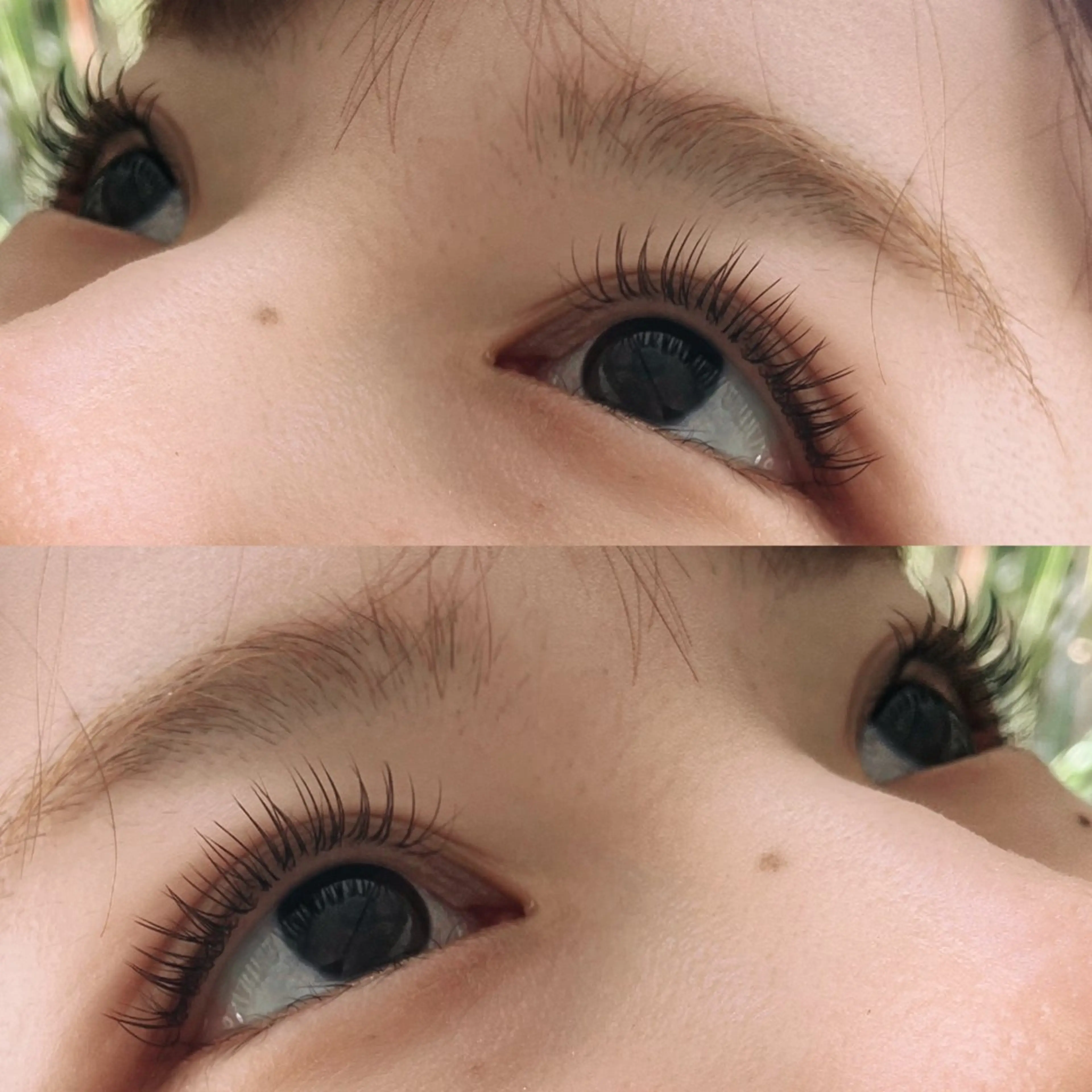 エクステ100本（オフあり）フラットラッシュの写真