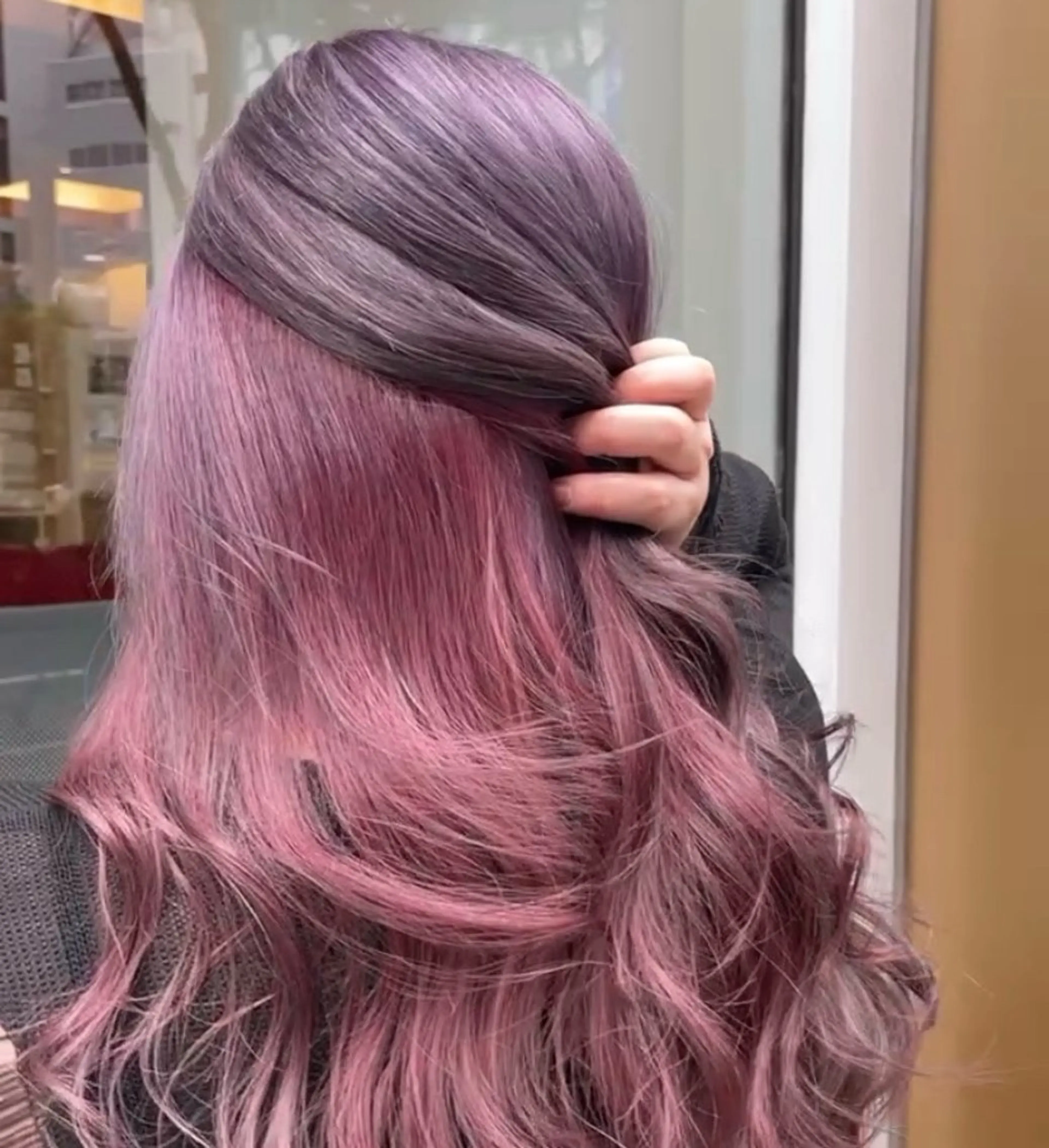 ロング カラー インナーカラー カット ヘアカラー トリートメント 🖤大人可愛い⌇ 𝐑 𝐈 𝐎🖤のヘアスタイル