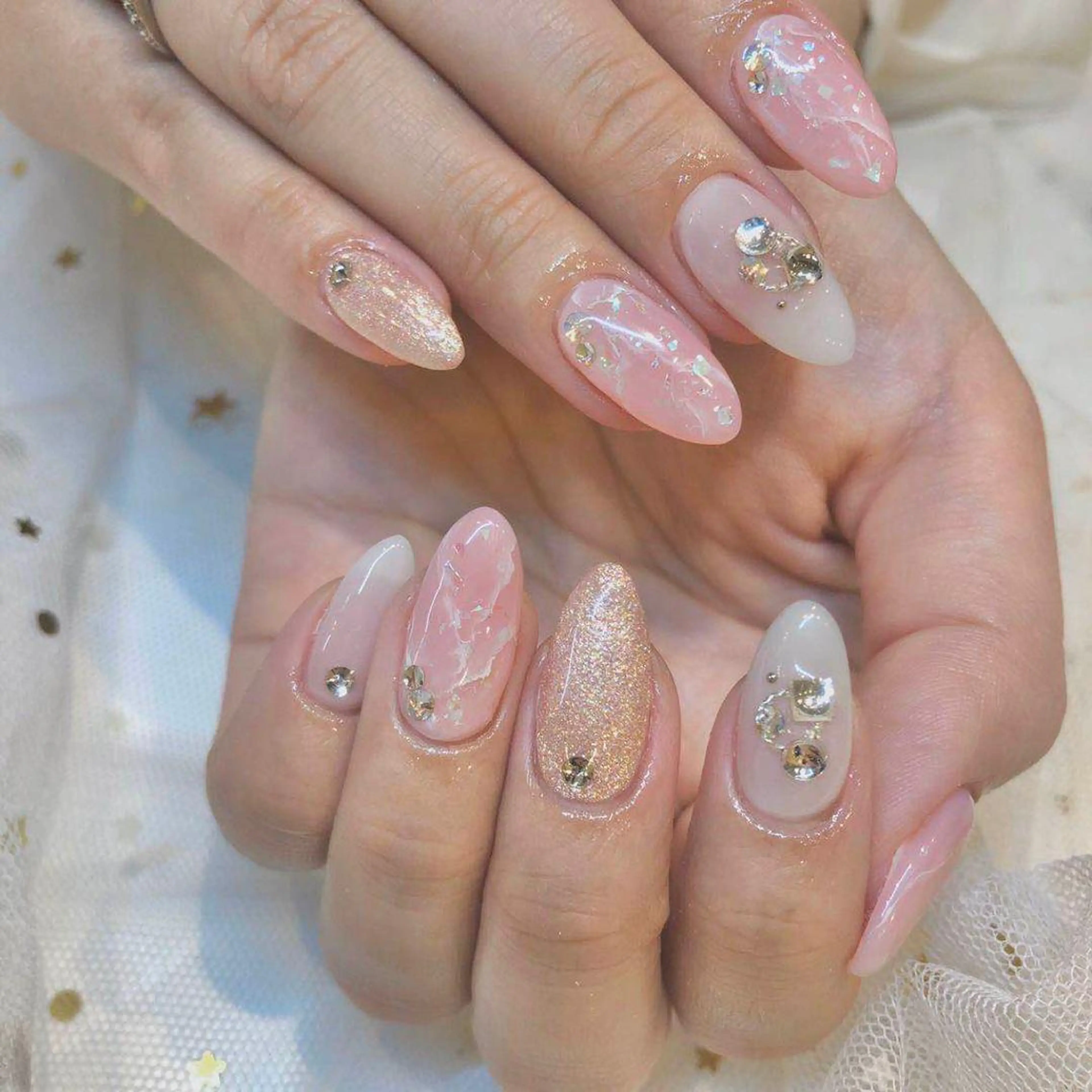 ネイル 長さだし専門店 M2　rikaのネイルデザイン