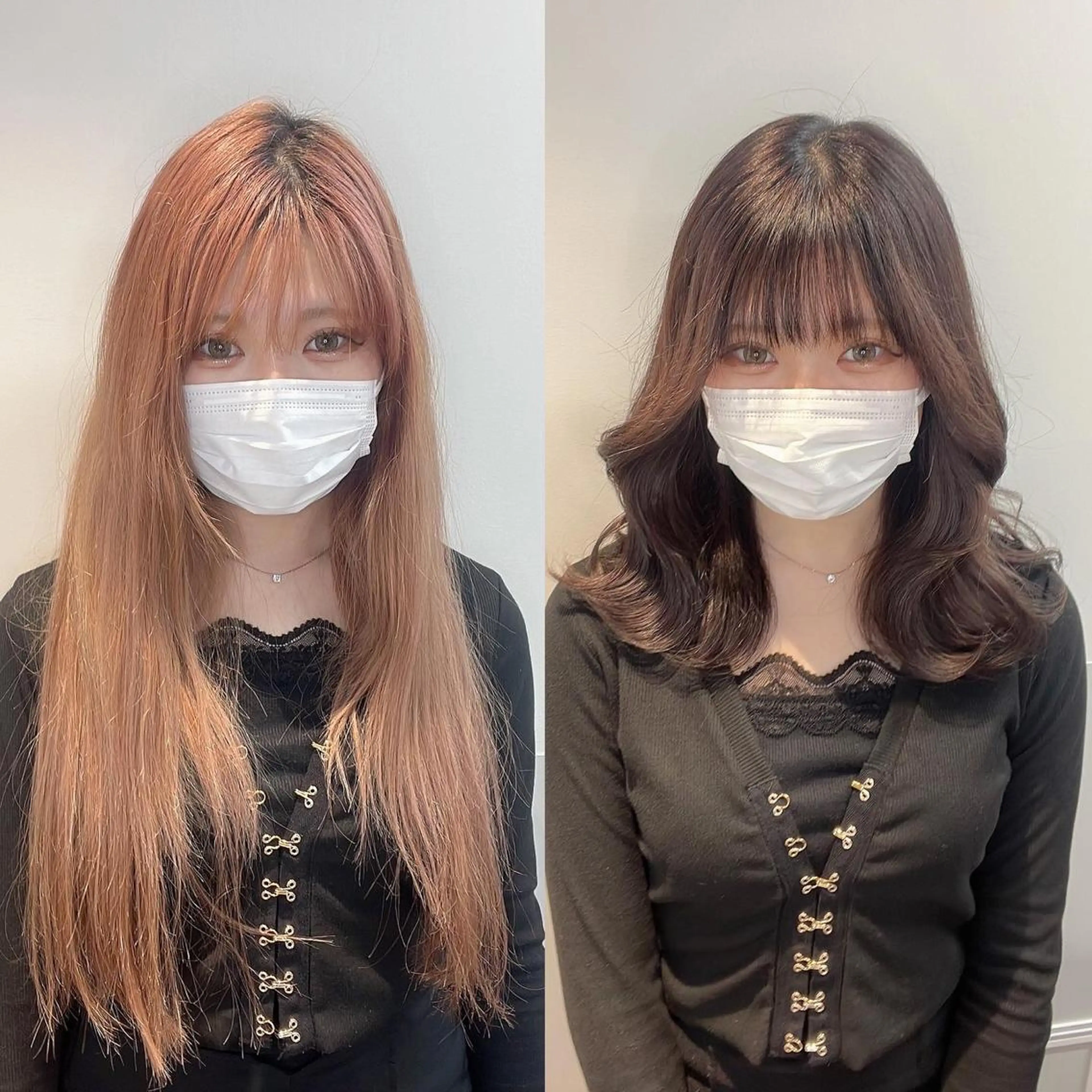 ロング カラー カット ヘアカラー トリートメント 顔まわりの神様✨ 透明感カラー藤嶋秀幸のヘアスタイル