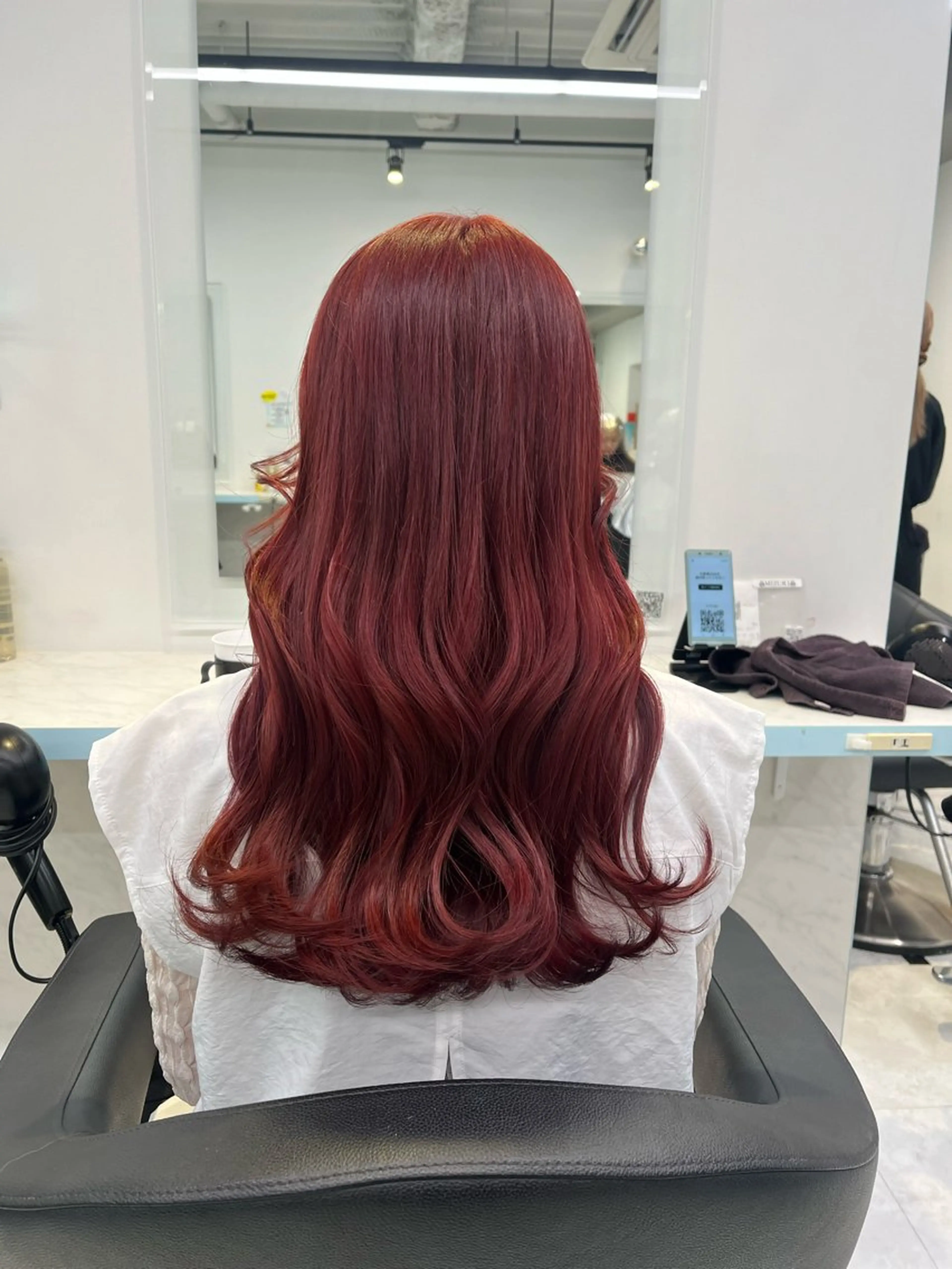 セミロング カラー ヘアカラー トリートメント ブリーチカラー 🩵MIZUKIのヘアスタイル