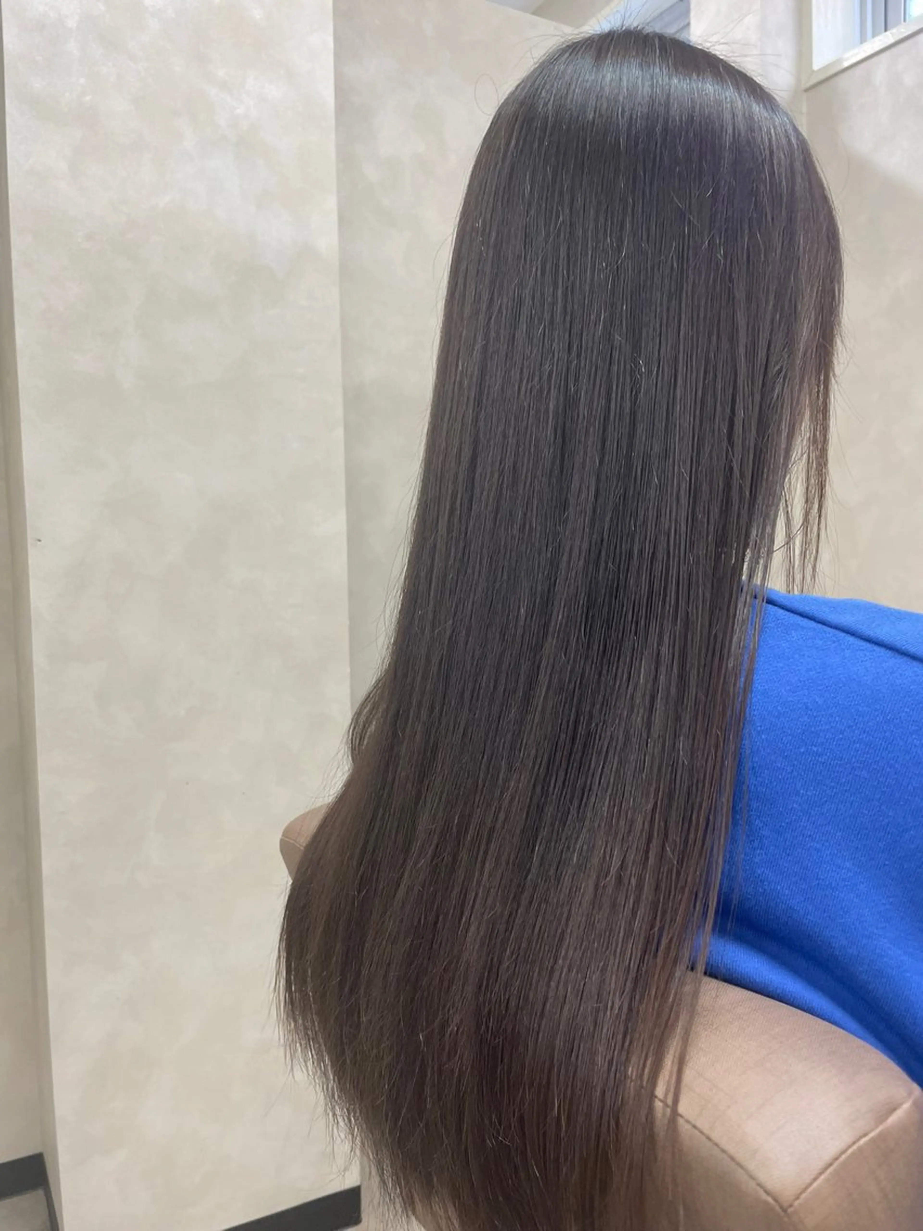 ロング 縮毛矯正 HIROSE 蘇我2号店のヘアスタイル