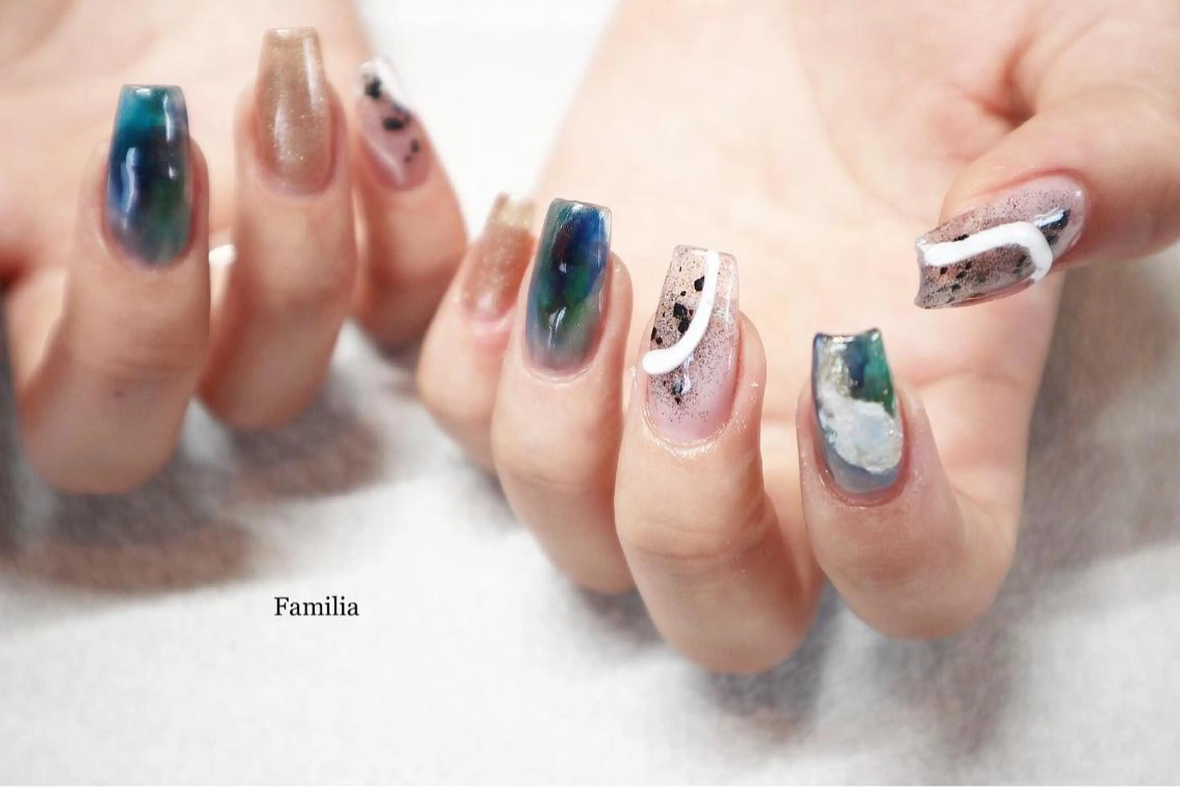 ネイル ハンドネイル 小河 仁美のネイルデザイン