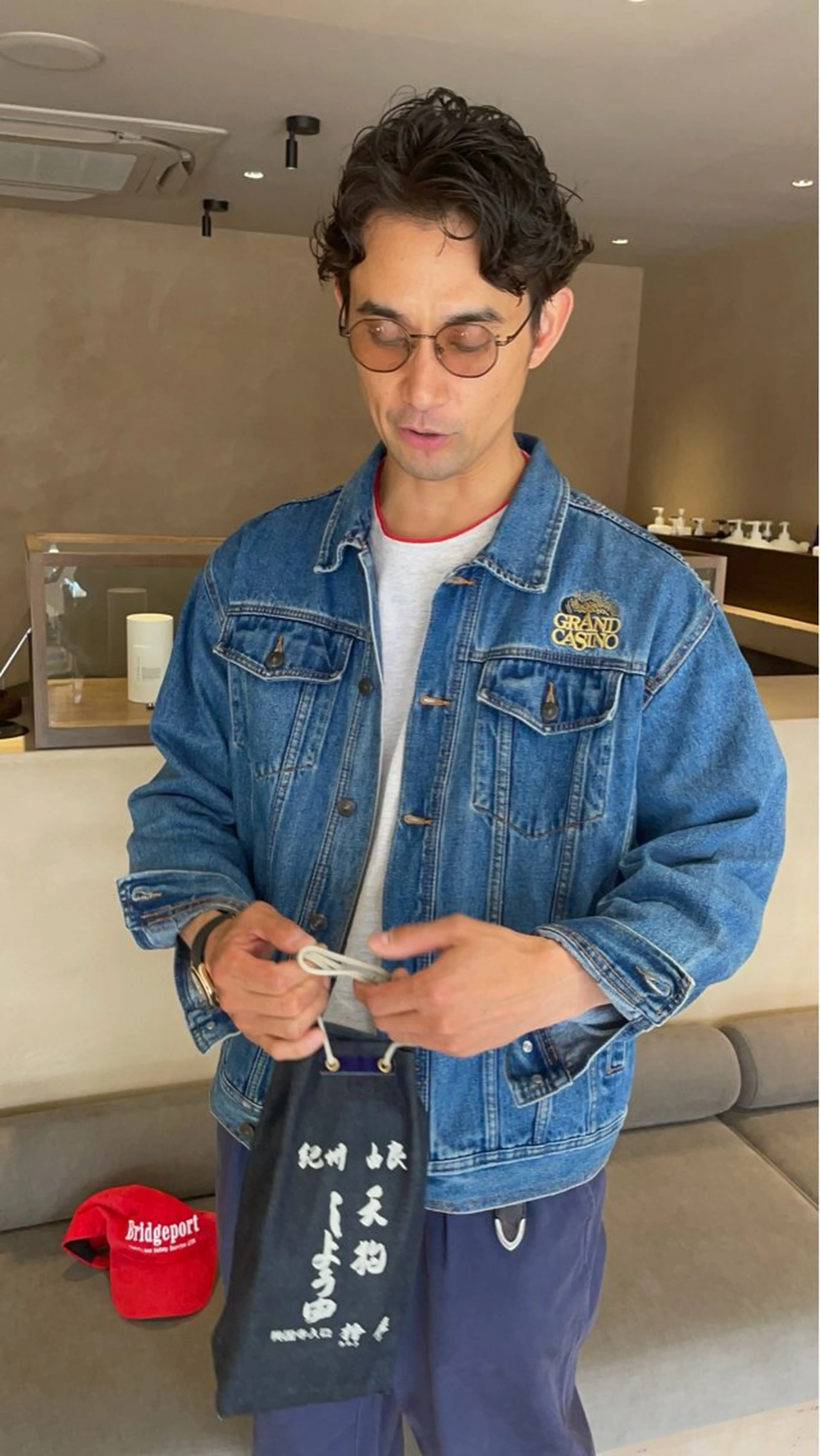 ショート パーマ メンズ men's美容師✂︎ ROW徳田浩二のヘアスタイル