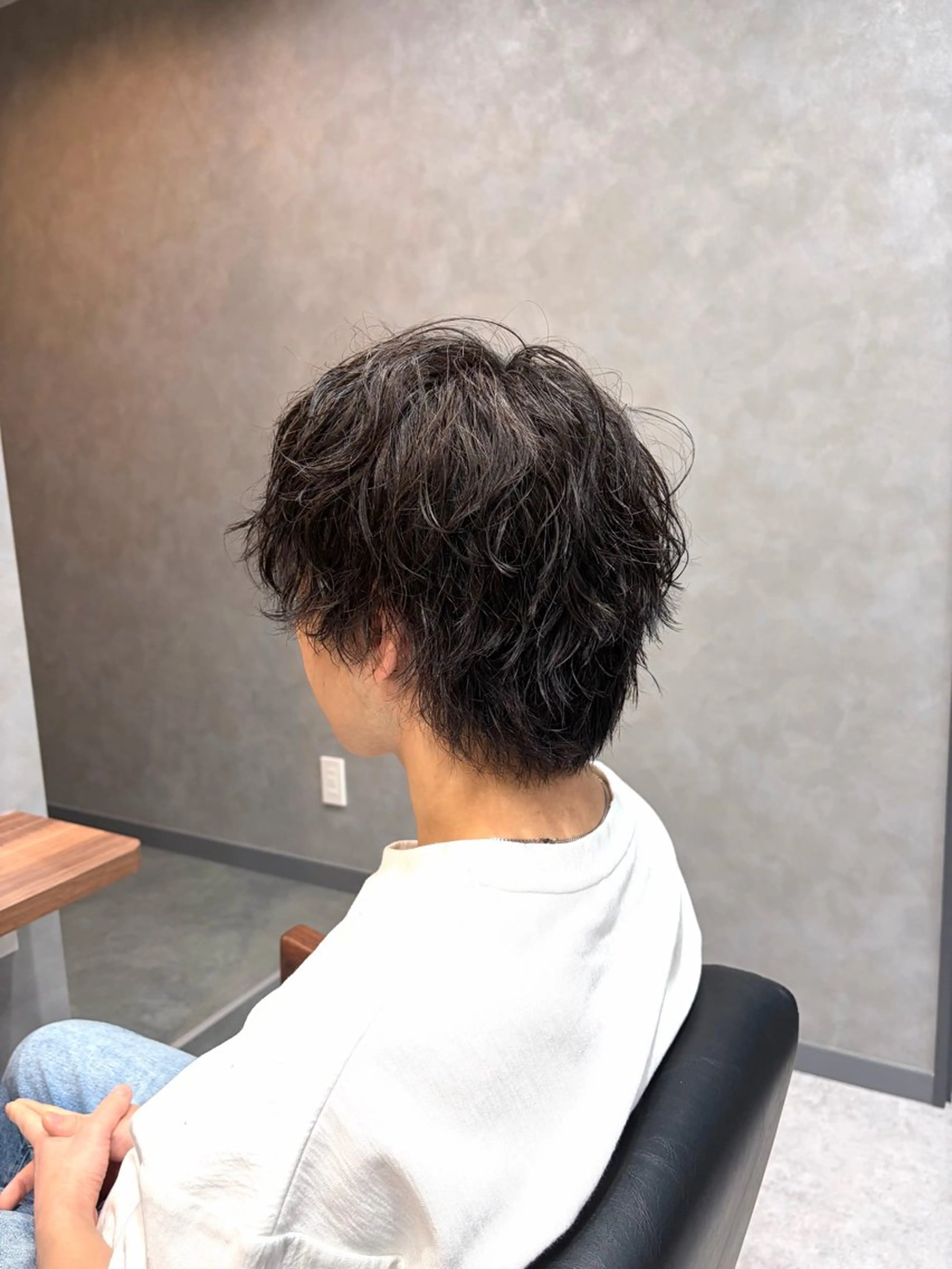 ショート カット パーマ 「untitled」所属・メンズ特化 野村大貴のヘアスタイル