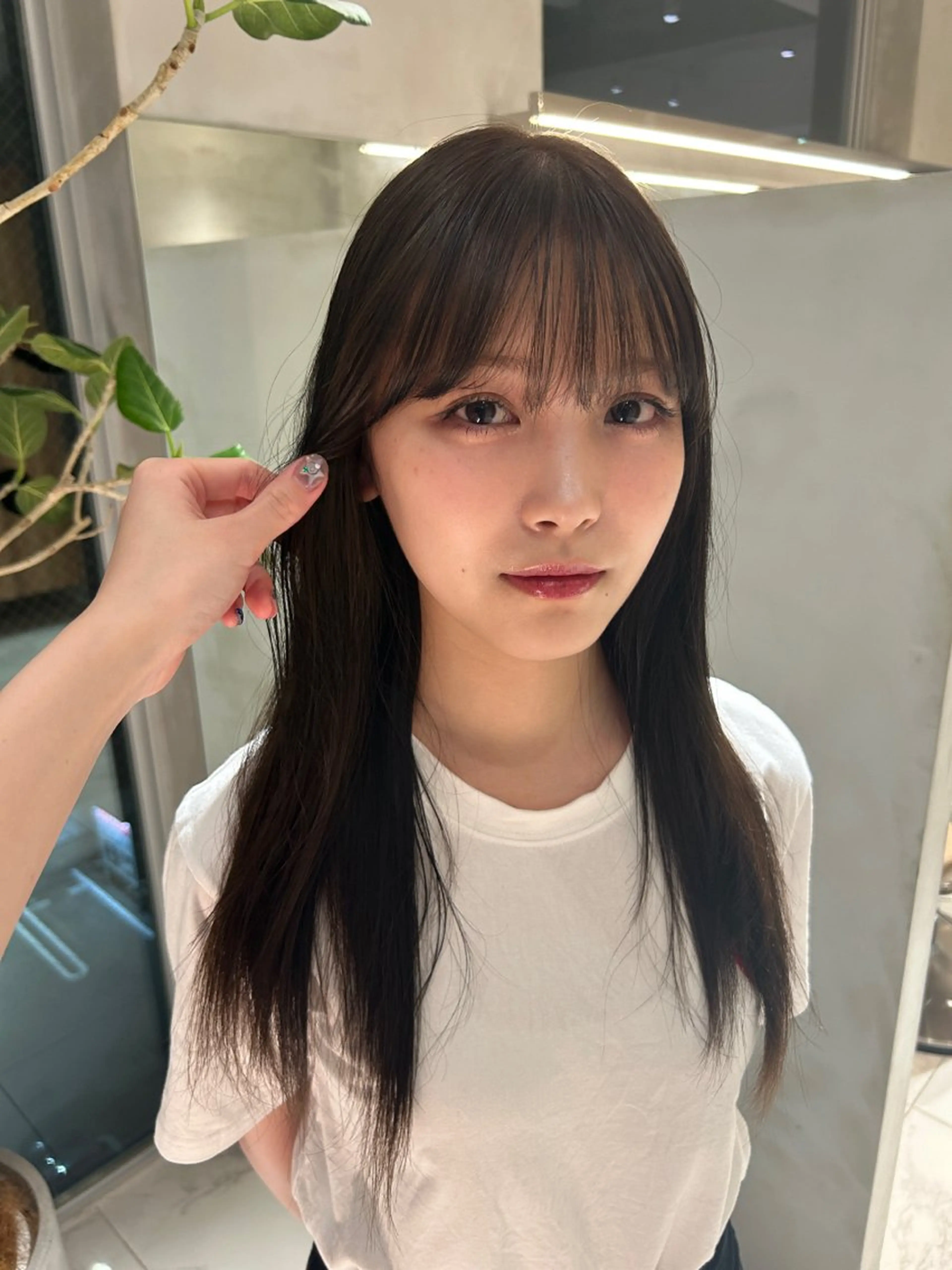 ロング カラー れんか/レイヤー/メ ンズ/ベージュ/艶髪のヘアスタイル