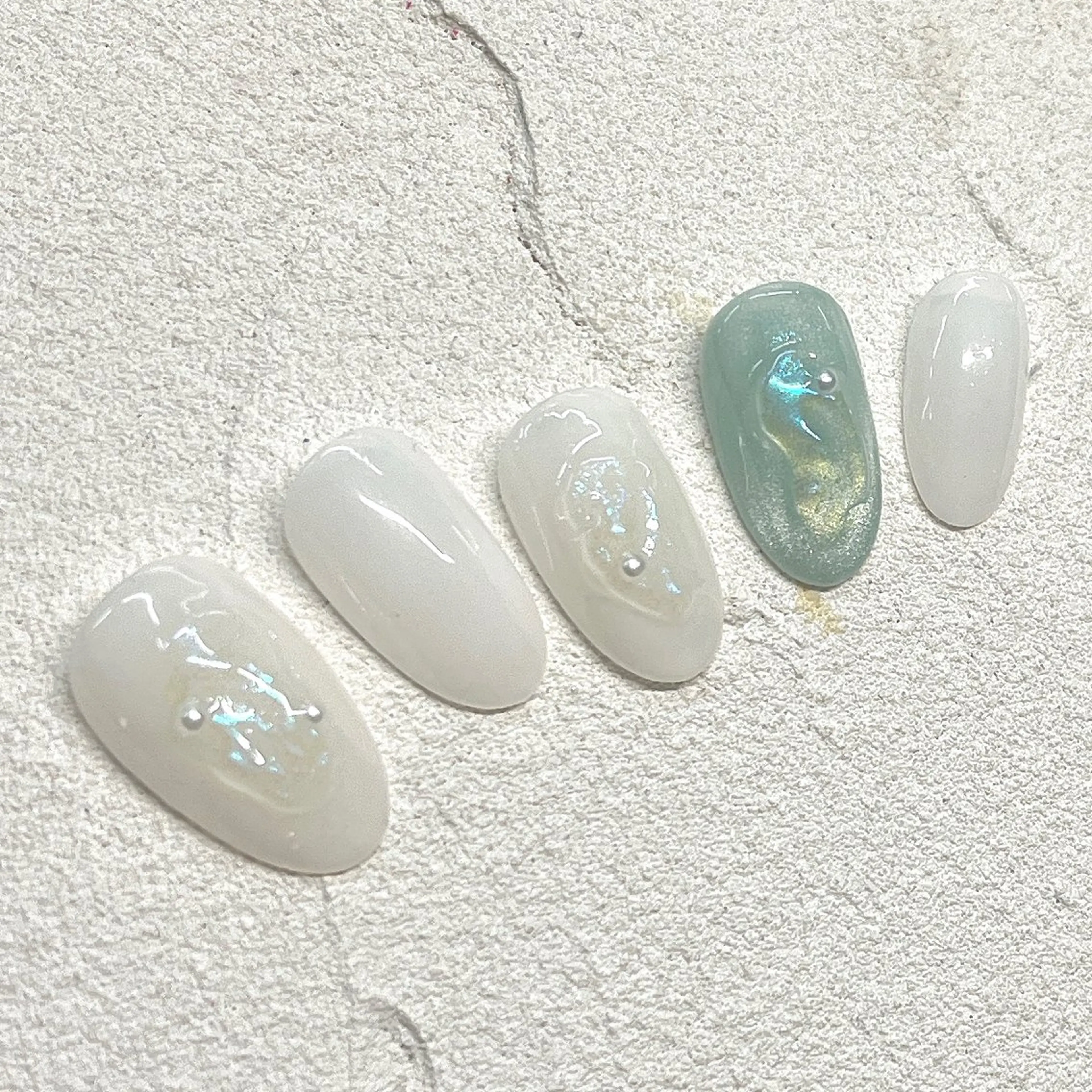 ネイル アートネイル フットネイル フレンチネイル ジェルネイル グラデーション Bianca市ヶ谷店 Aiuraのネイルデザイン