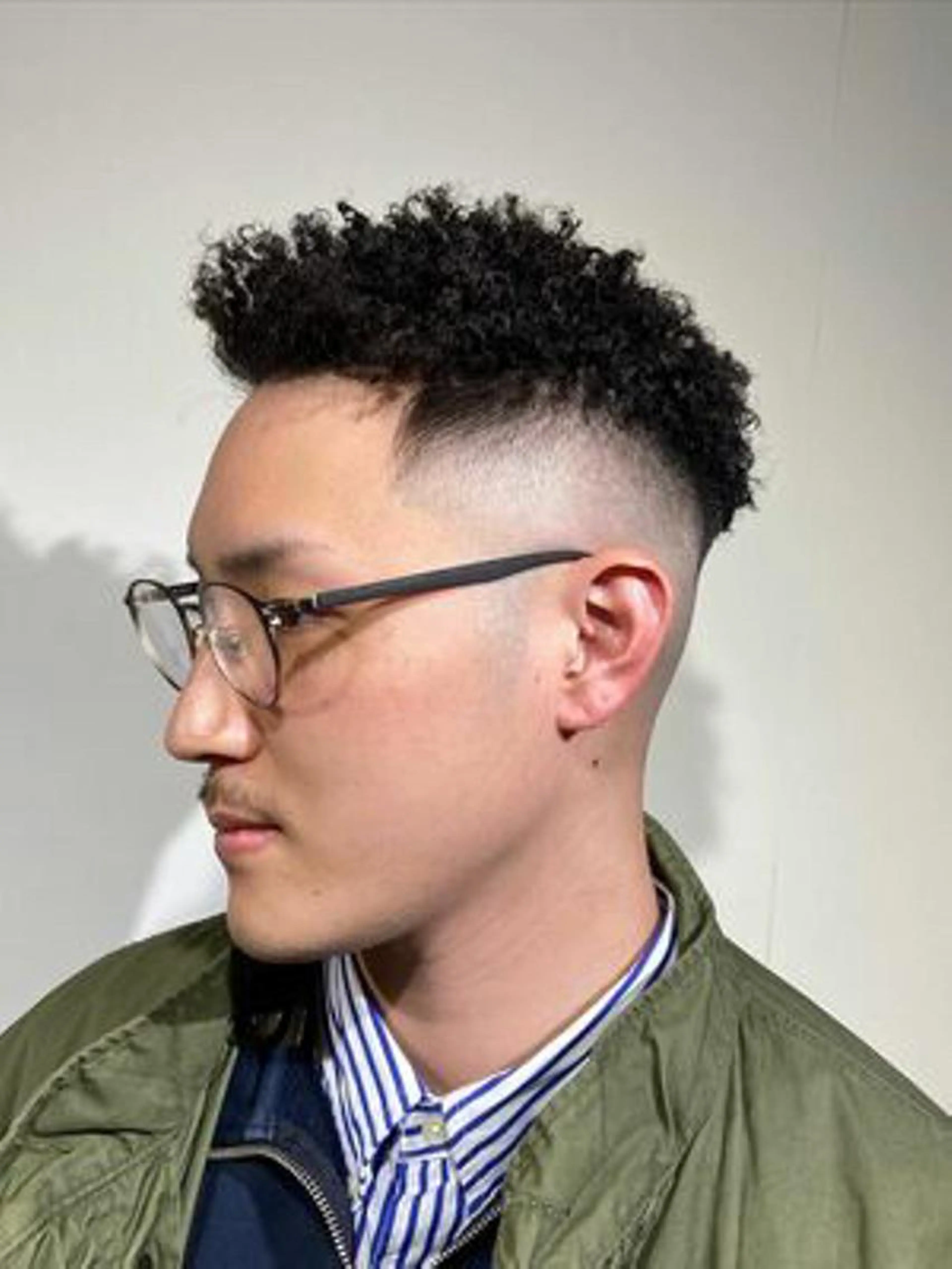 カット＋針金パーマの写真