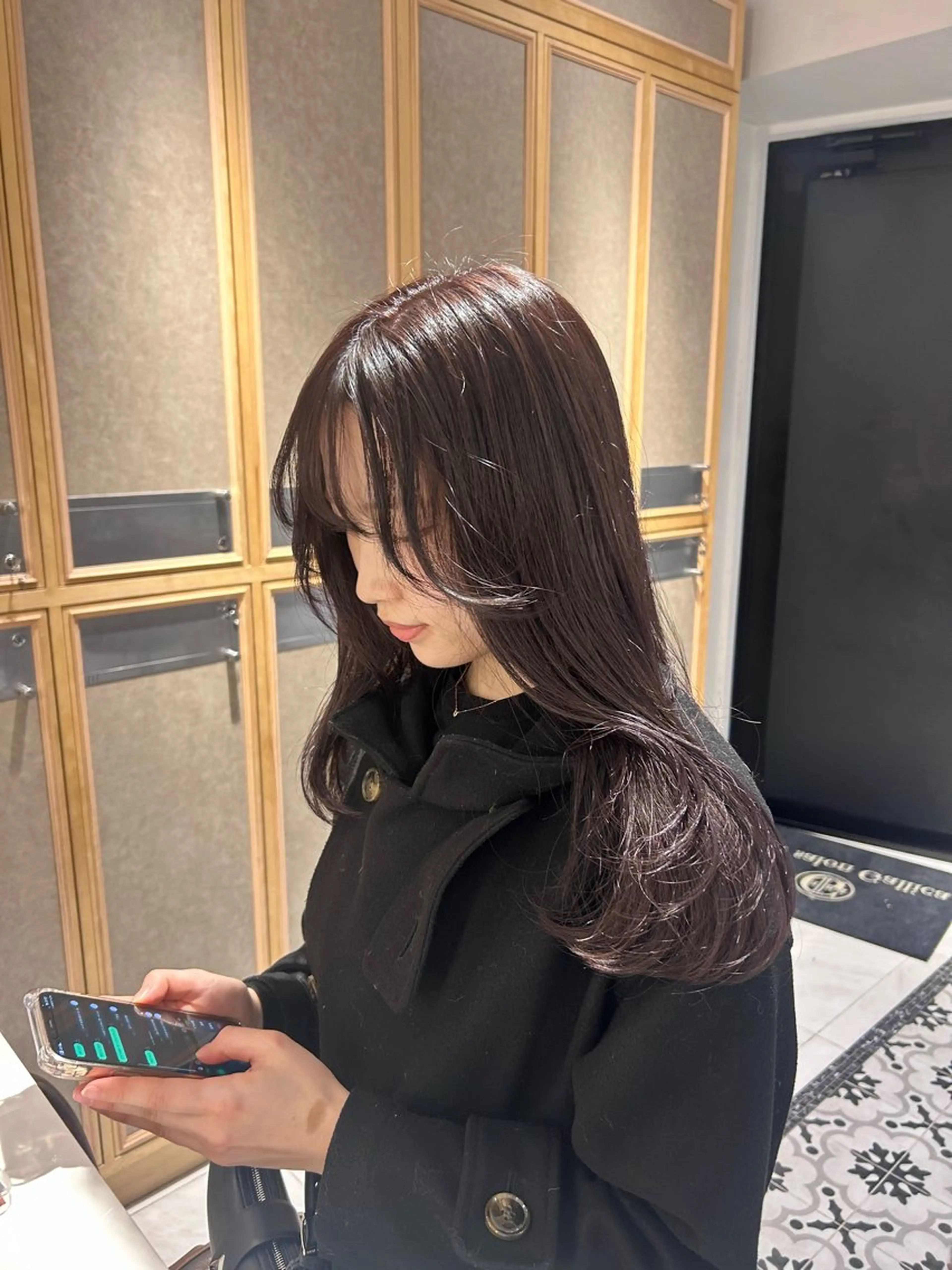 カラー ブリーチ ブリーチなしカラー カット ヘアカラー トリートメント ヘッドスパ ヘアセット miko🪽地毛風/ ハイトーン/レイヤーのヘアスタイル