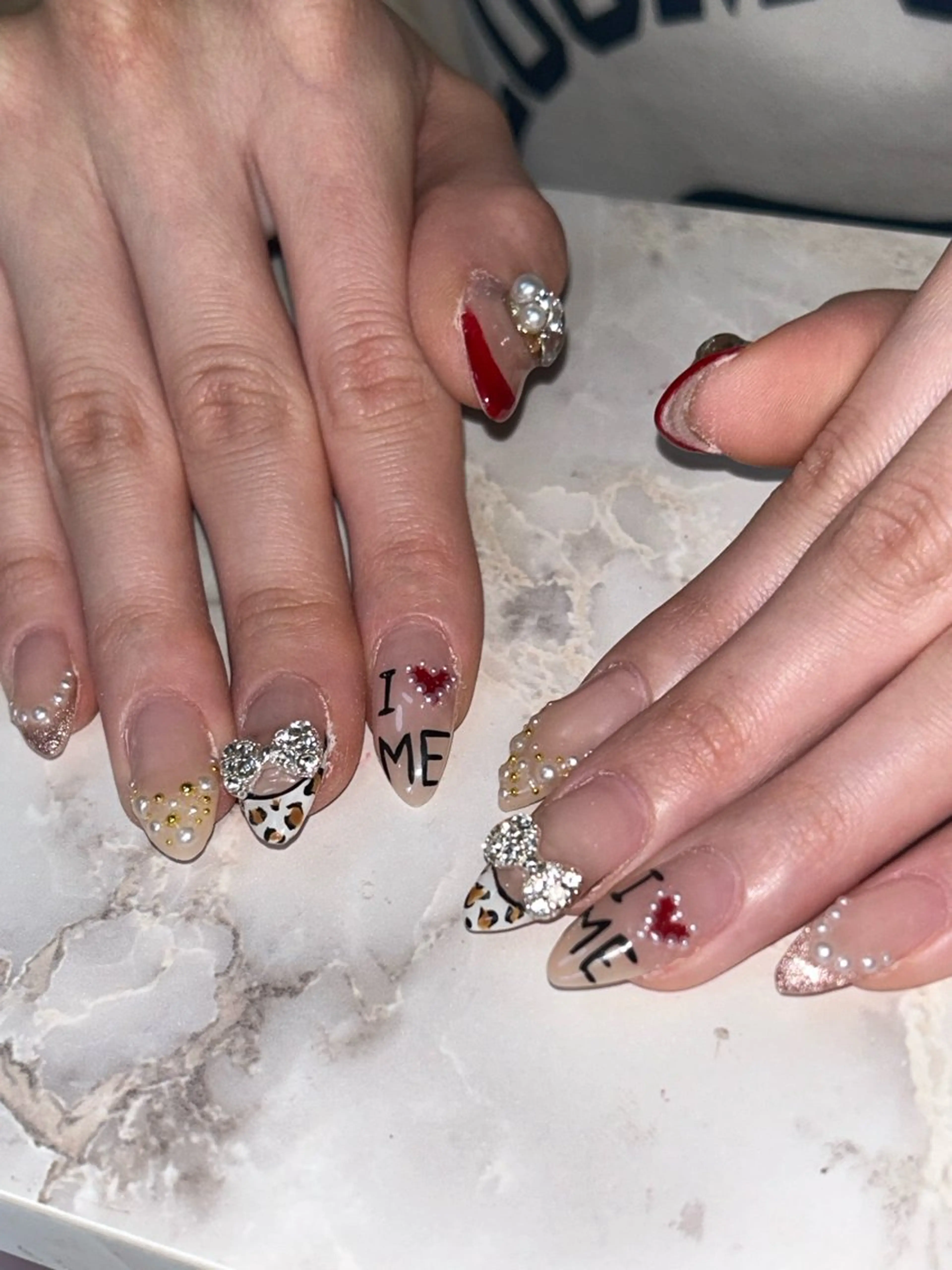 ショート OKUHARA Mのネイルデザイン