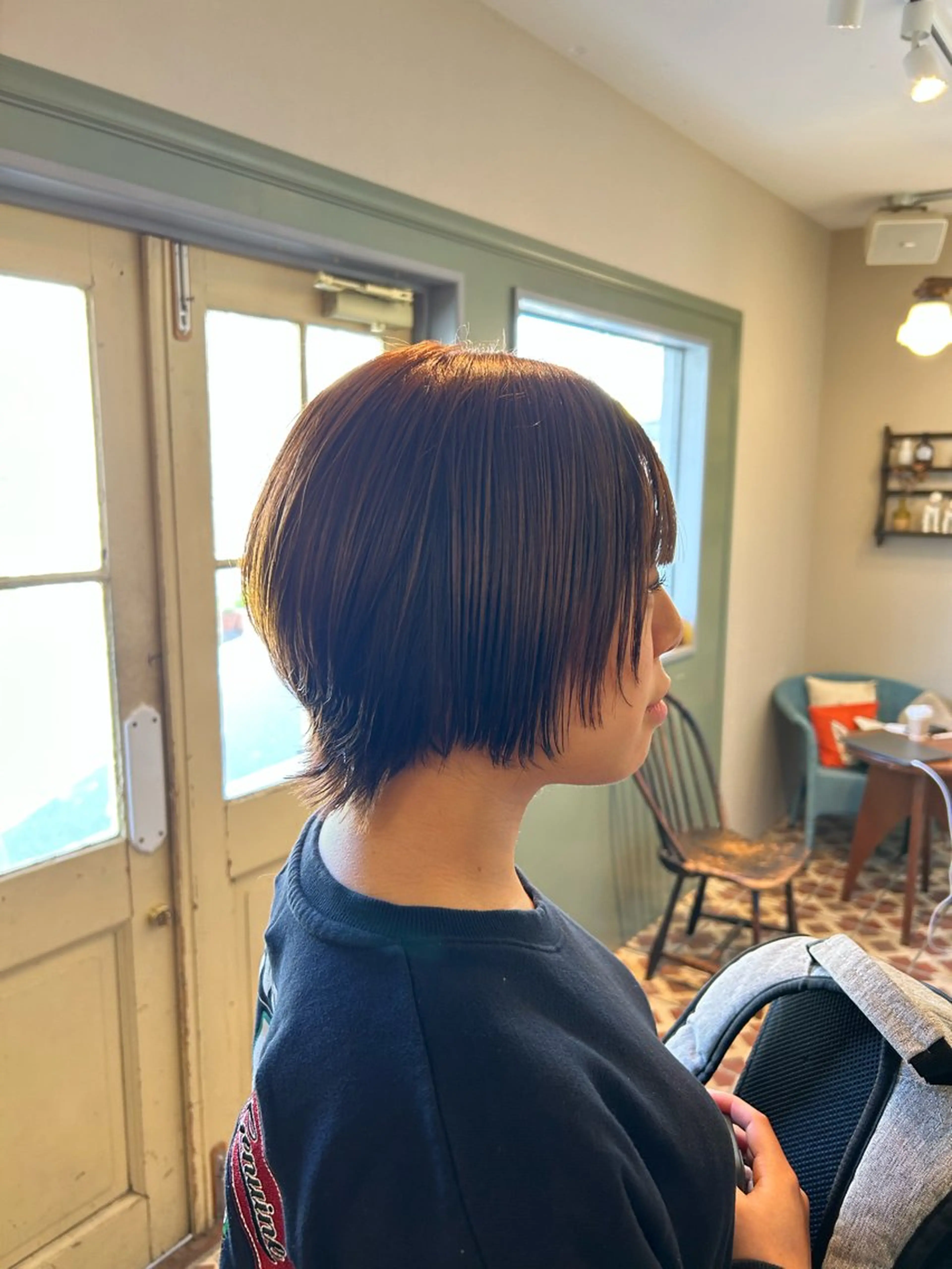 ショート ウルフカット Masaki ブリーチカラーのヘアスタイル