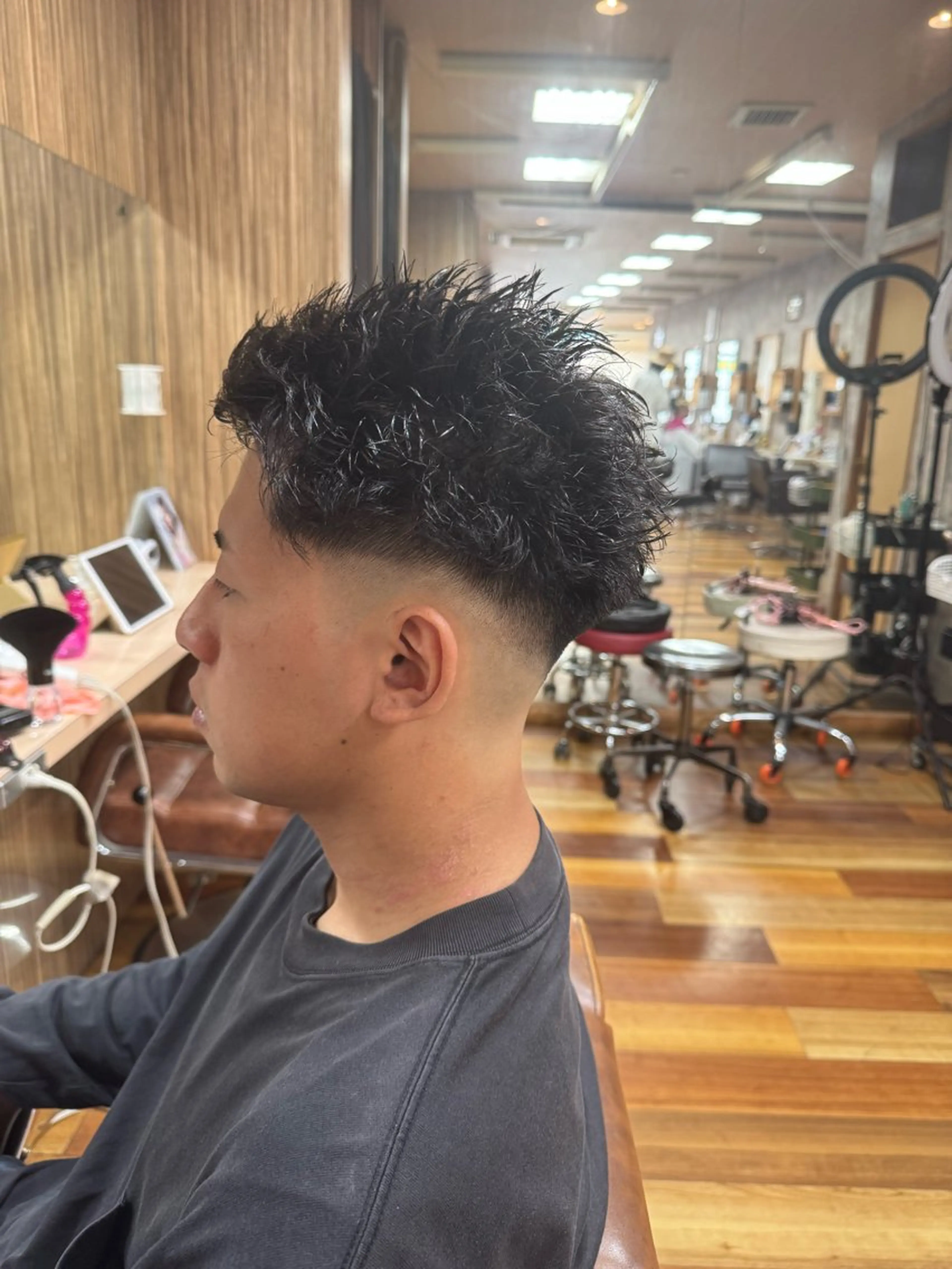 メンズ フェードカット ✄﻿杉山来輝金沢文庫のヘアスタイル