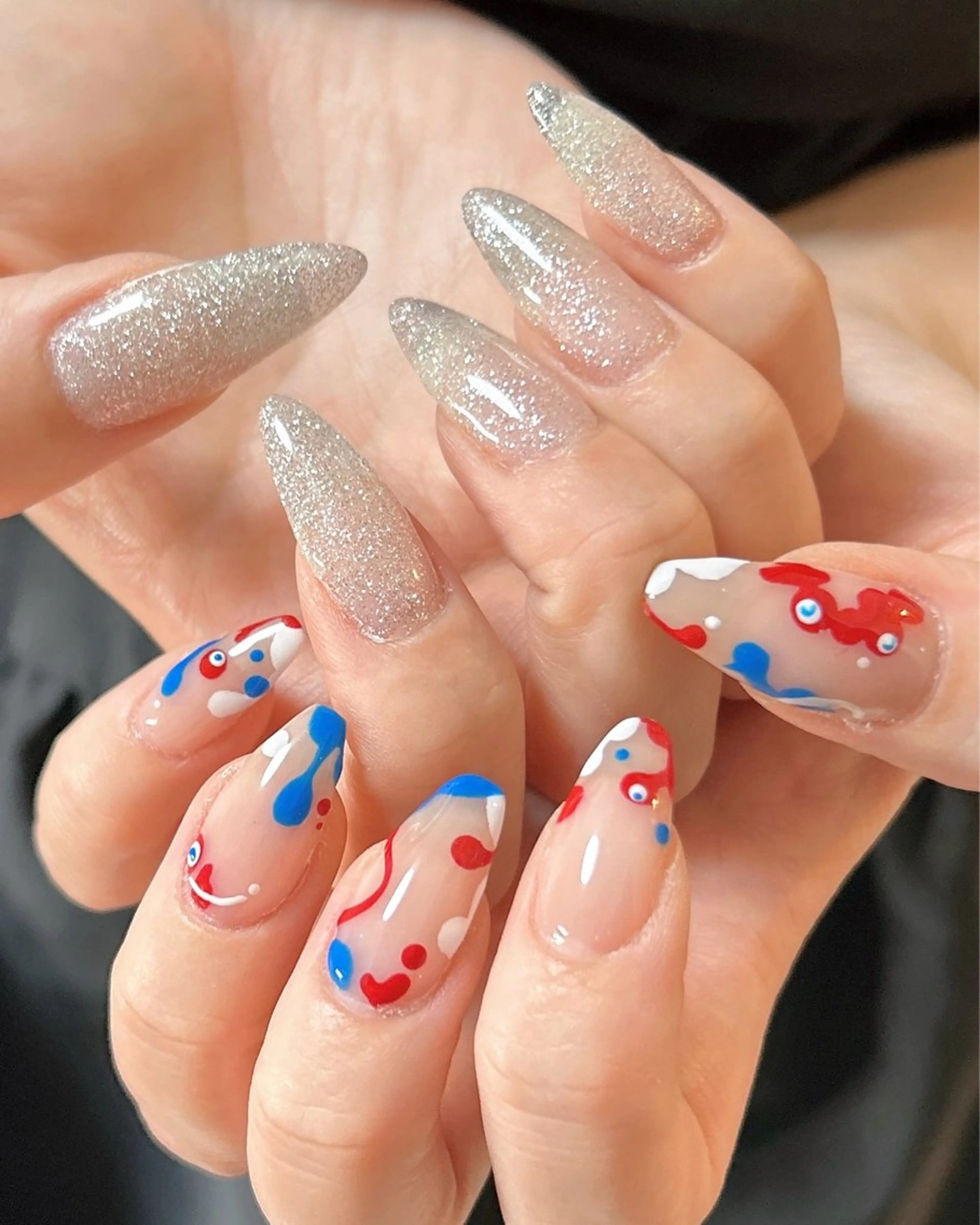 ネイル ハンドネイル ten nail salon　かえでのネイルデザイン